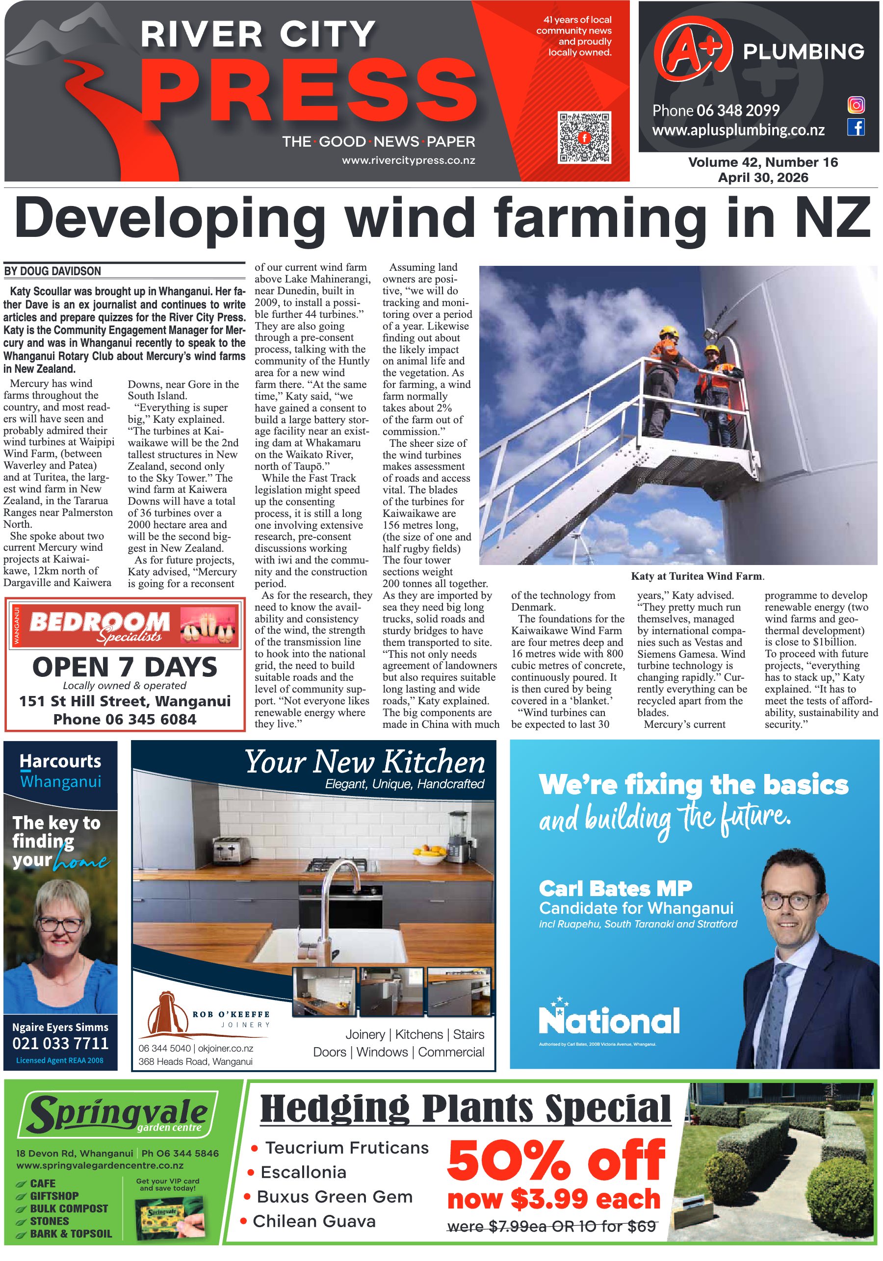 Page 1 of the 30 April 2026 edition