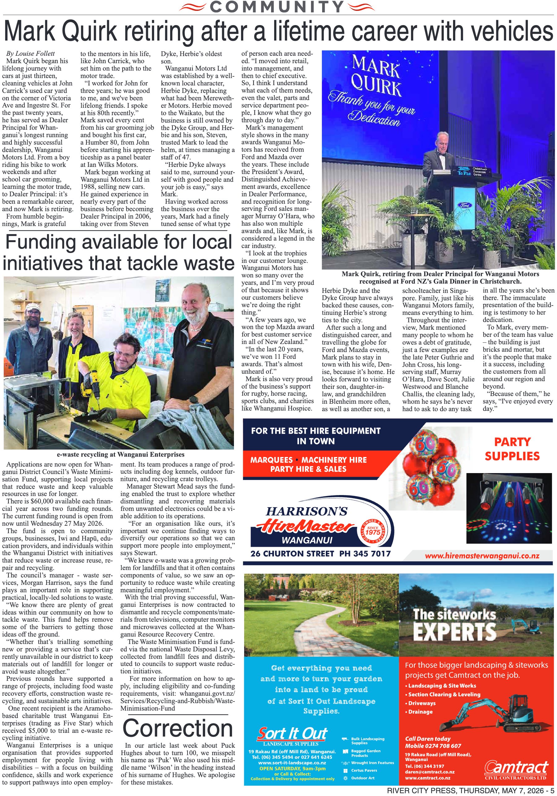 Page 5 of the 7 May 2026 edition