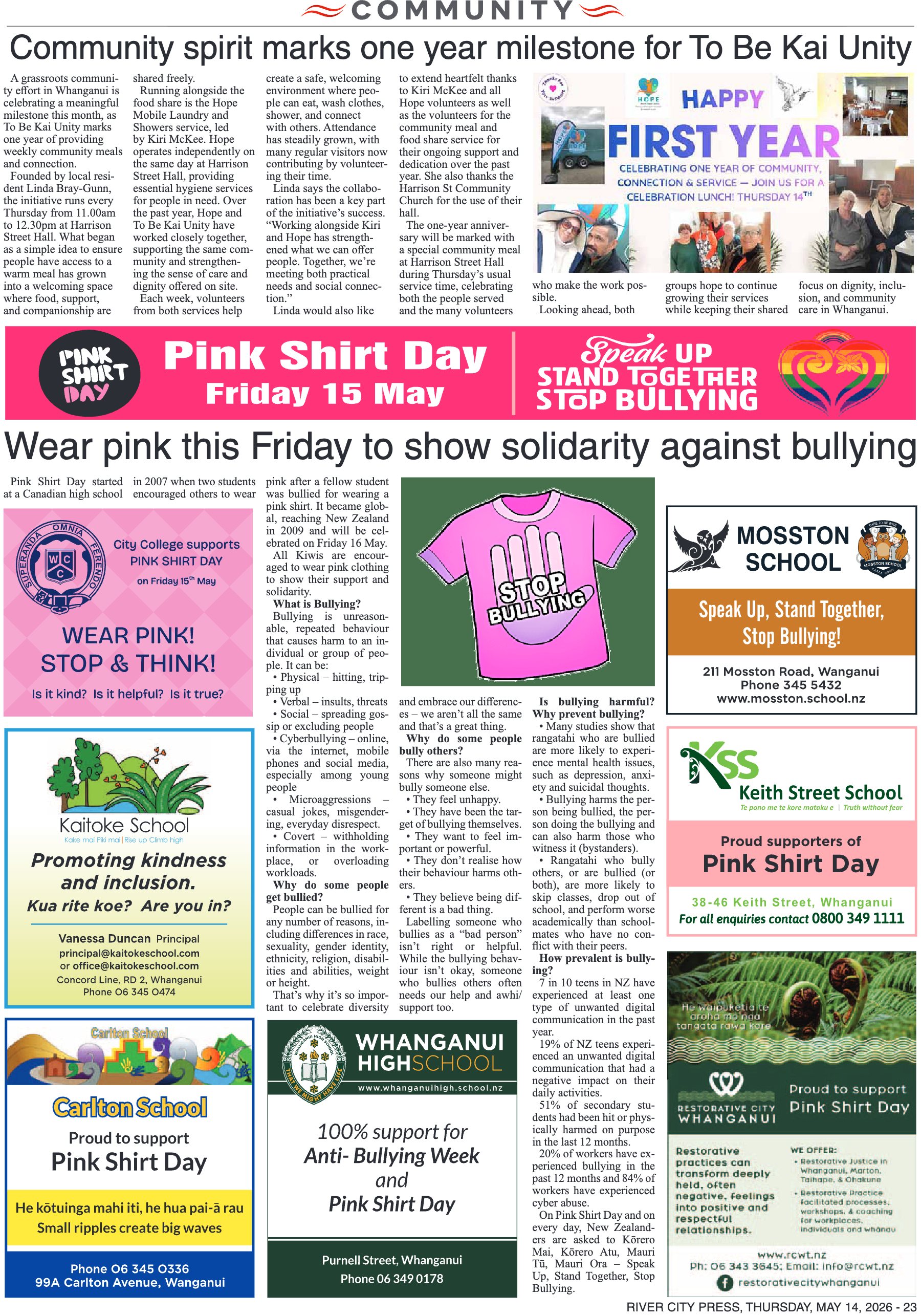 Page 23 of the 14 May 2026 edition