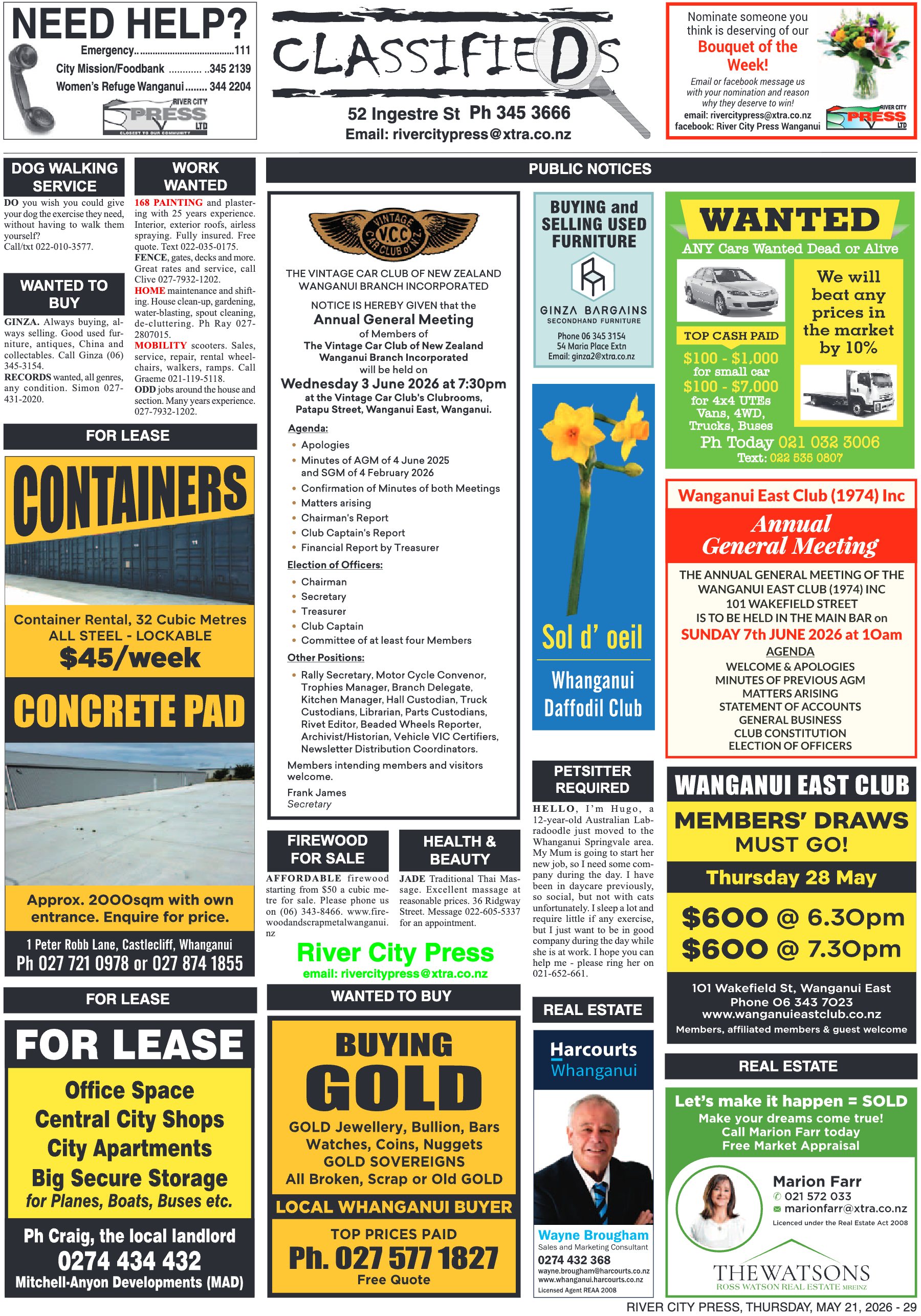 Page 29 of the 21 May 2026 edition