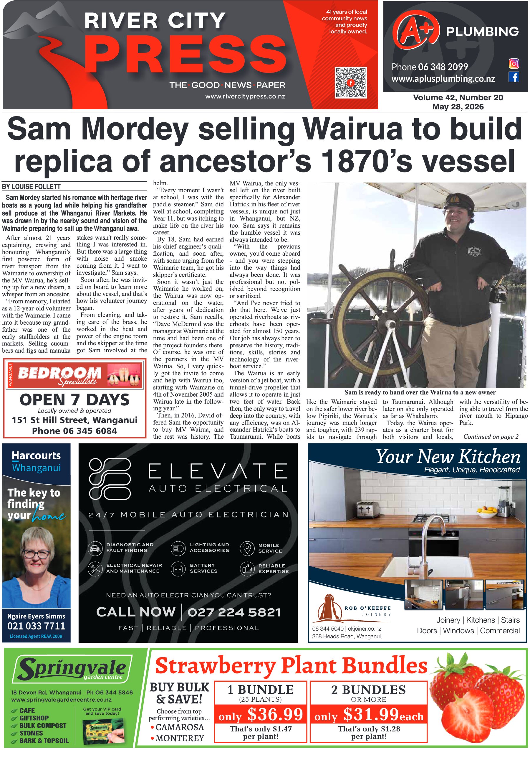 Page 1 of the 28 May 2026 edition