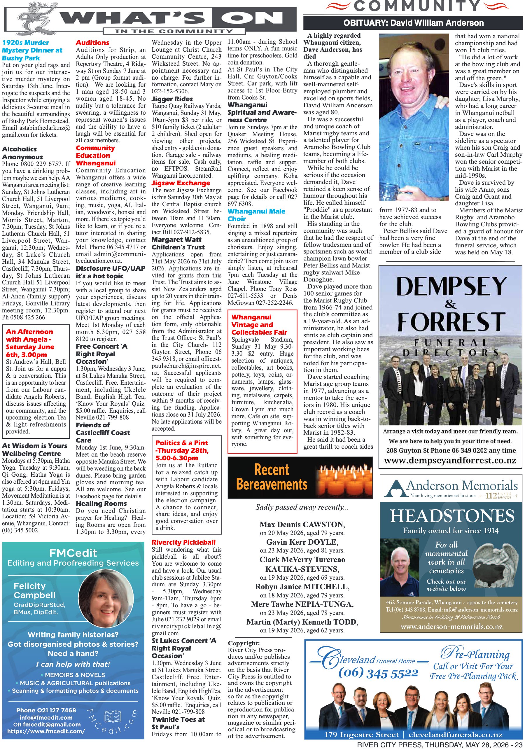 Page 23 of the 28 May 2026 edition