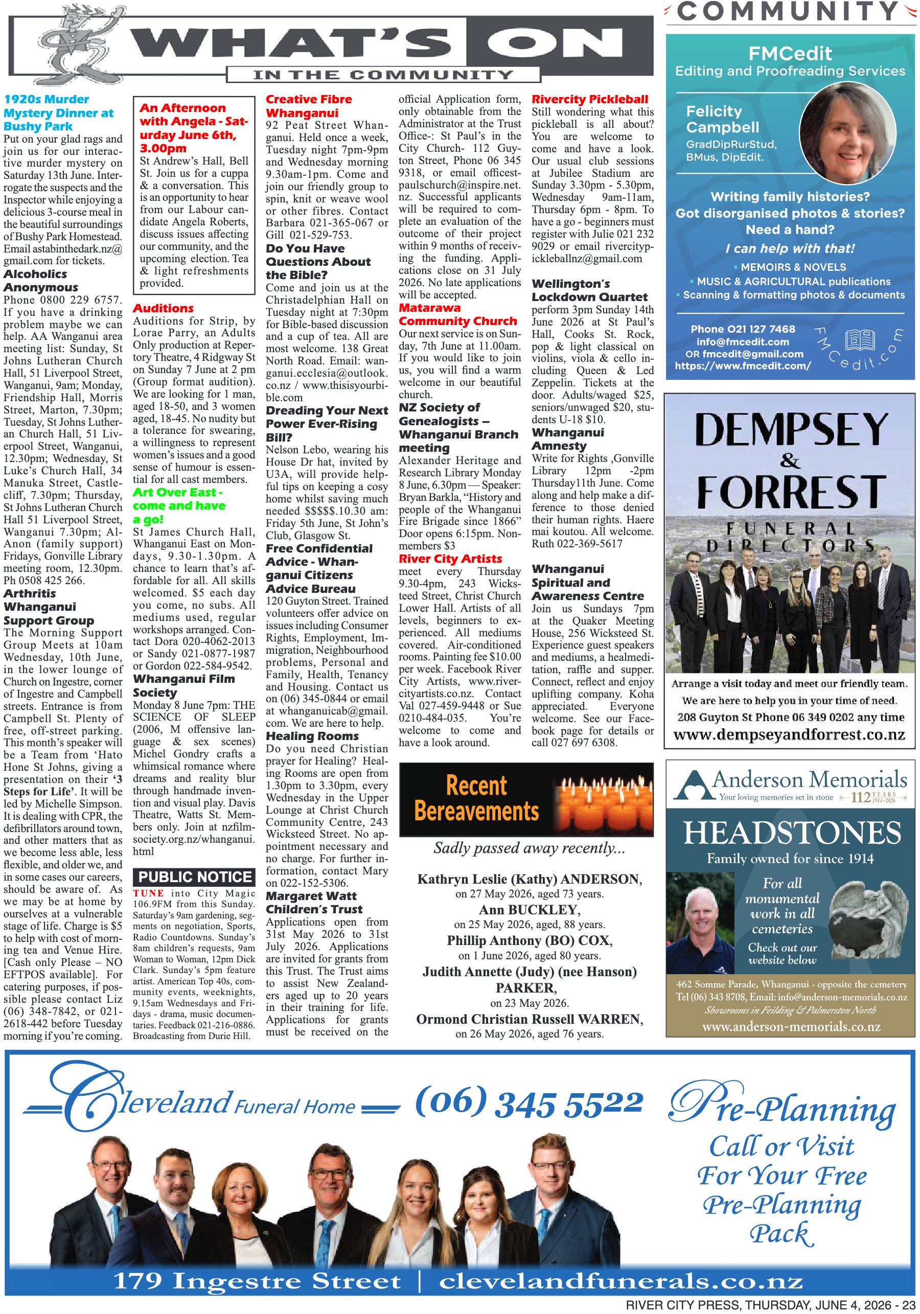 Page 23 of the 4 June 2026 edition
