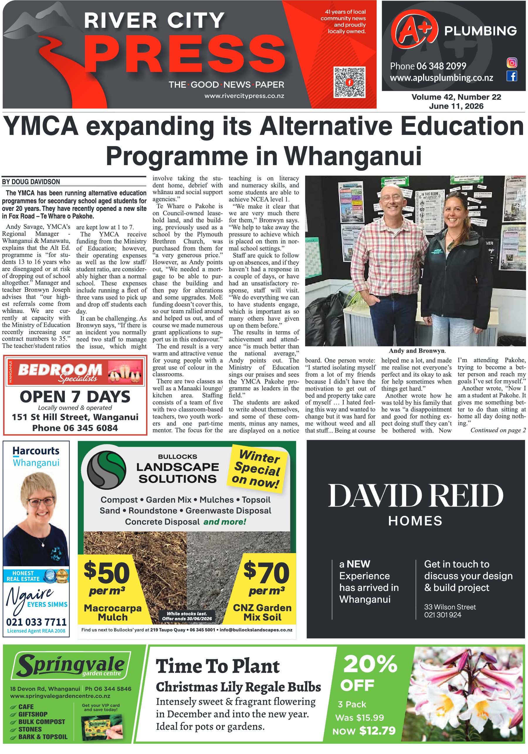 Page 1 of the 11 June 2026 edition