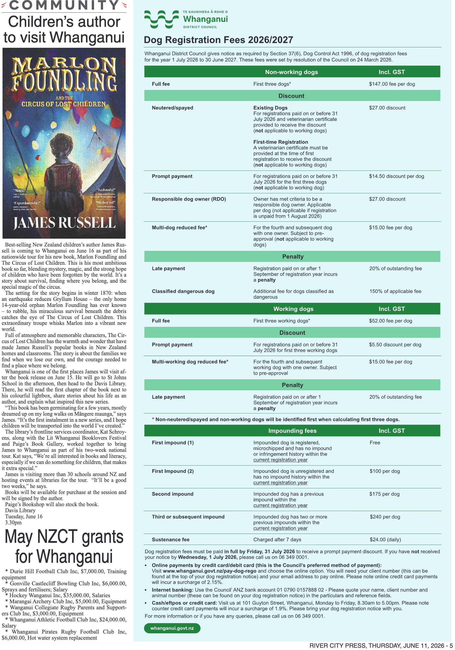 Page 5 of the 11 June 2026 edition