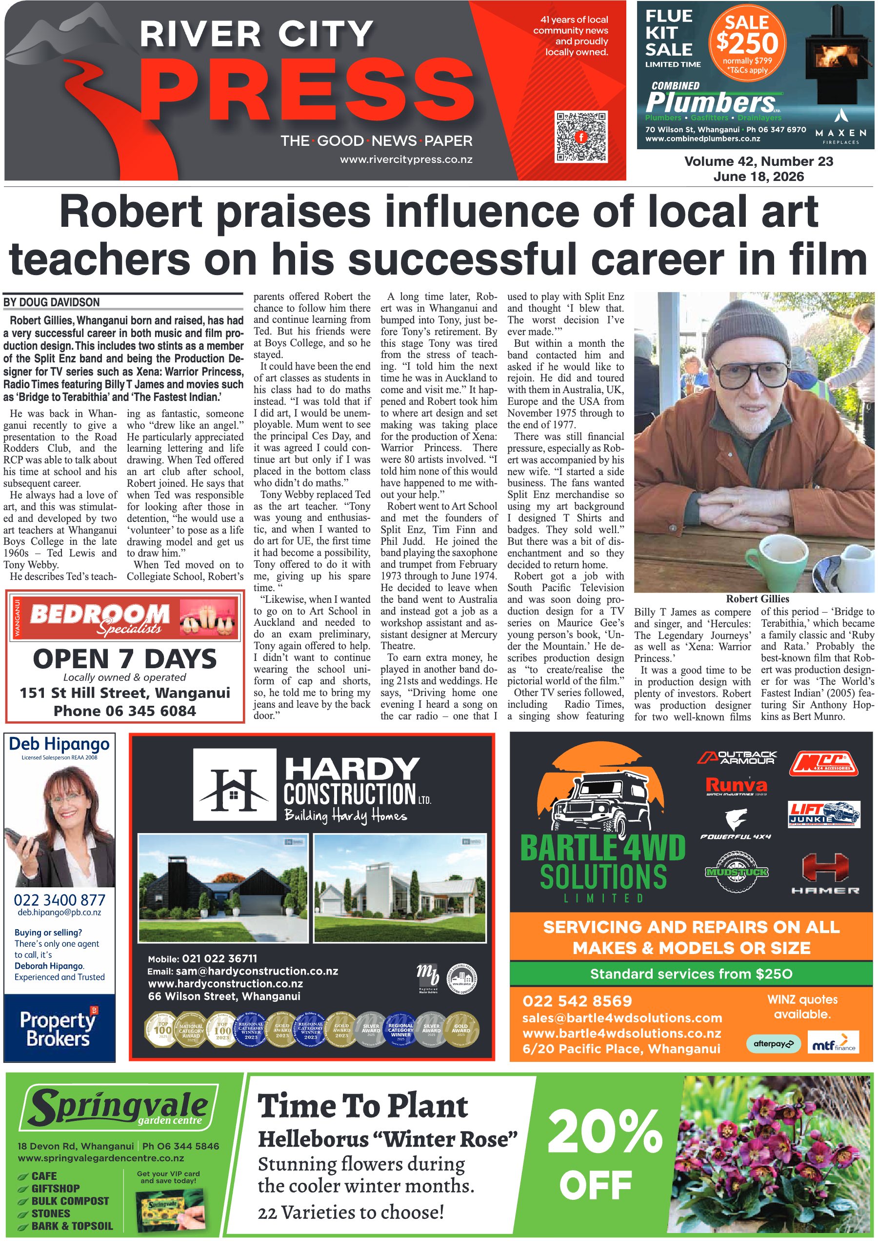 Page 1 of the 18 June 2026 edition