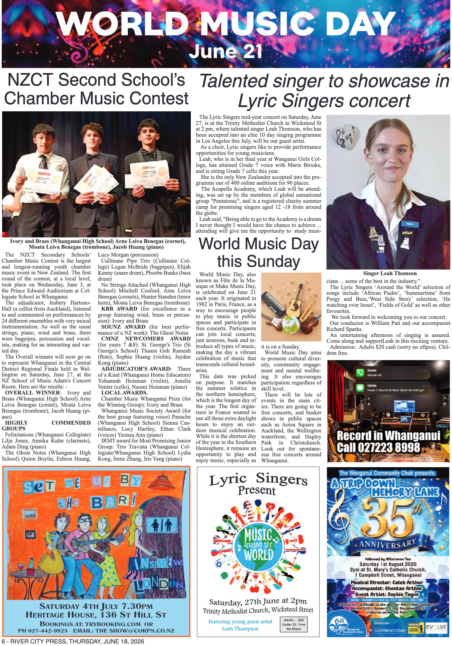 Page 6 of the 18 June 2026 edition
