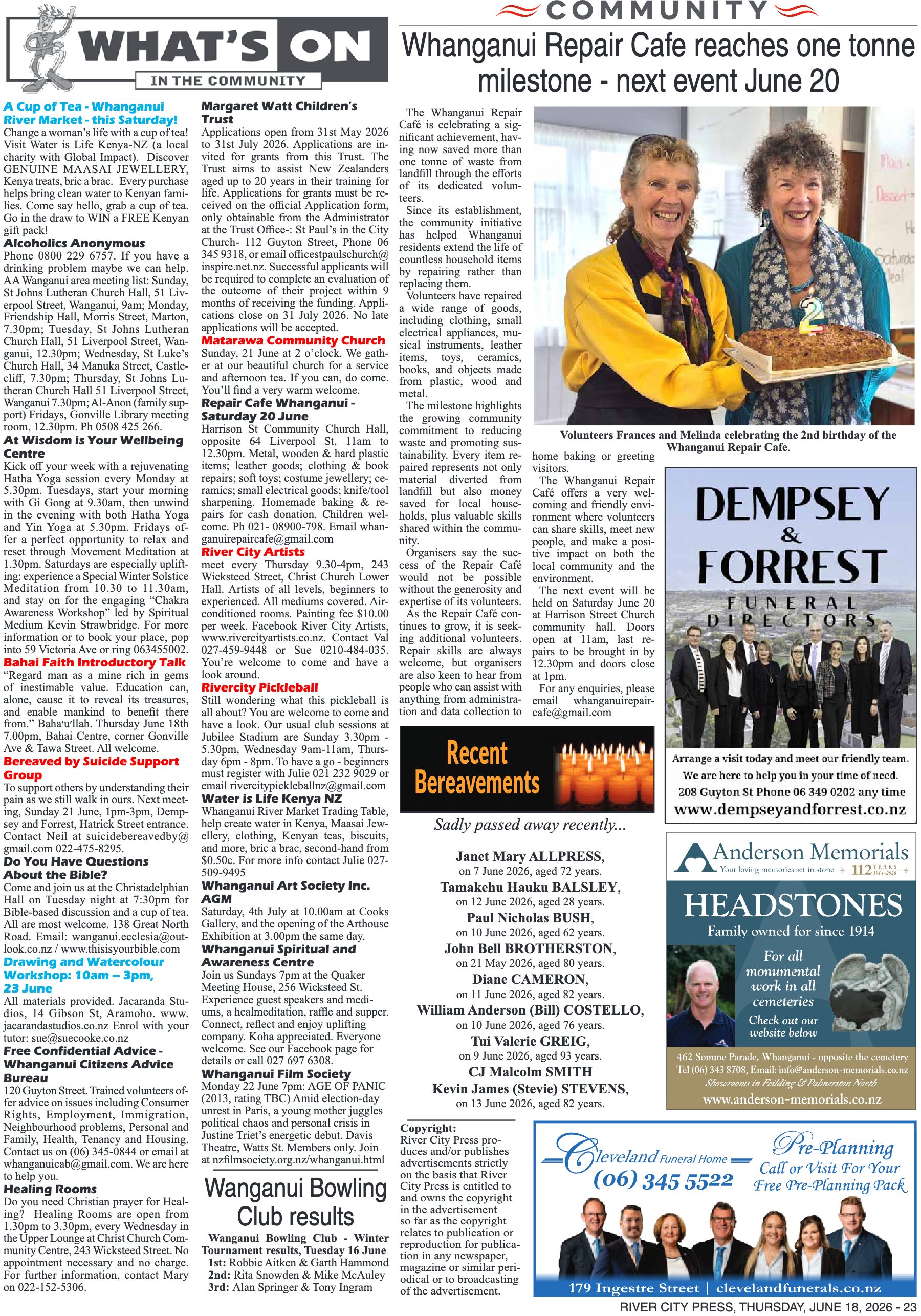 Page 23 of the 18 June 2026 edition