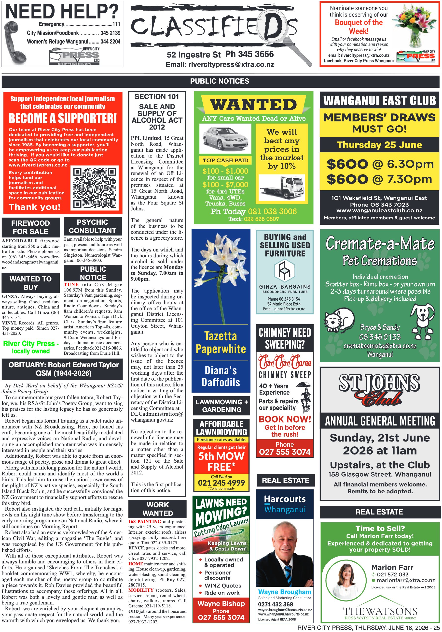 Page 25 of the 18 June 2026 edition