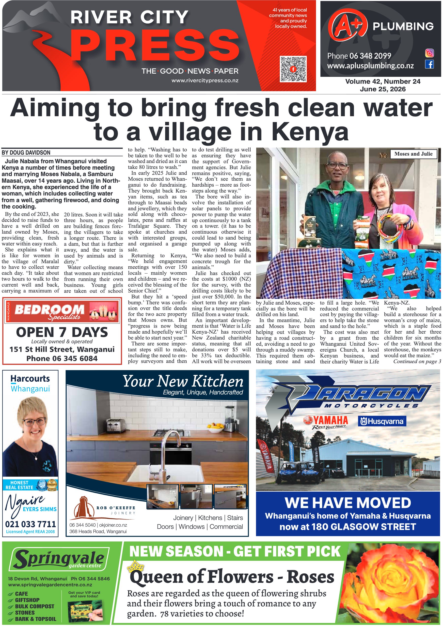 Page 1 of the 25 June 2026 edition
