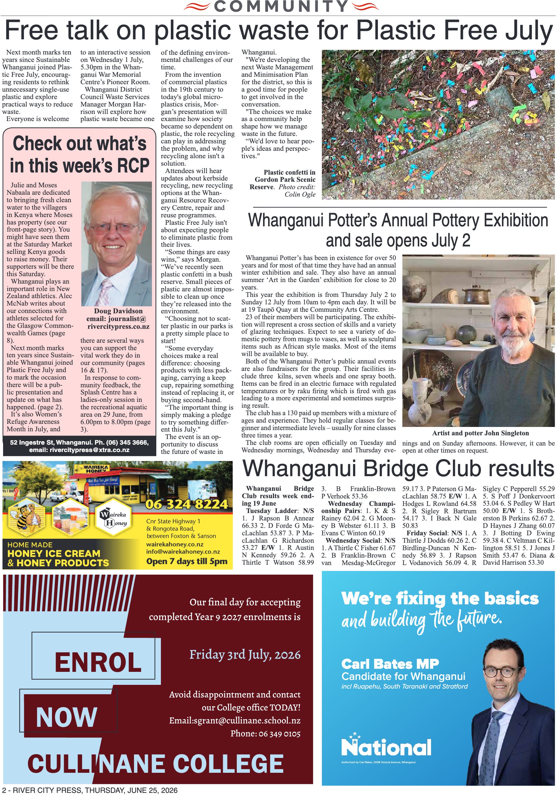 Page 2 of the 25 June 2026 edition