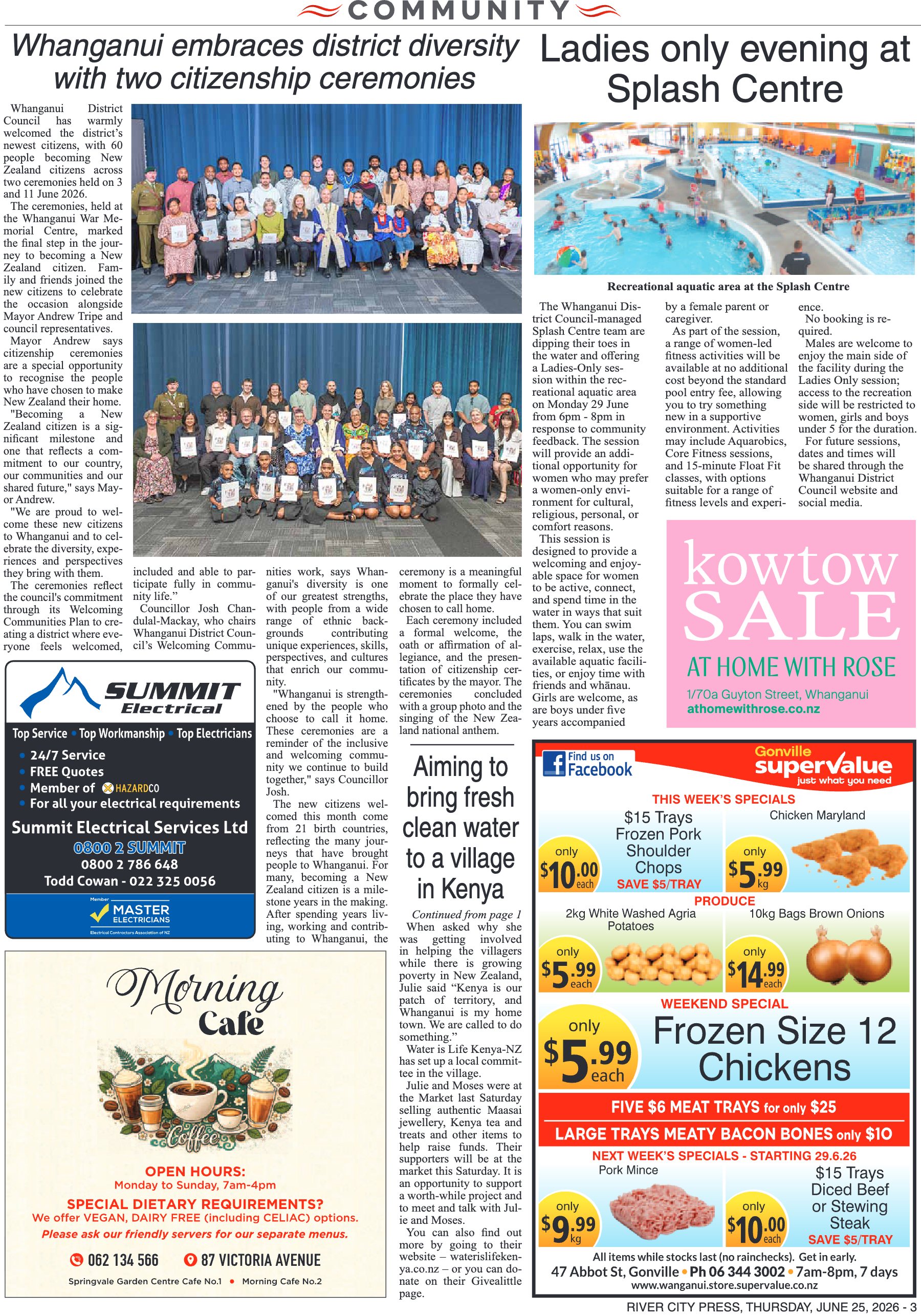 Page 3 of the 25 June 2026 edition