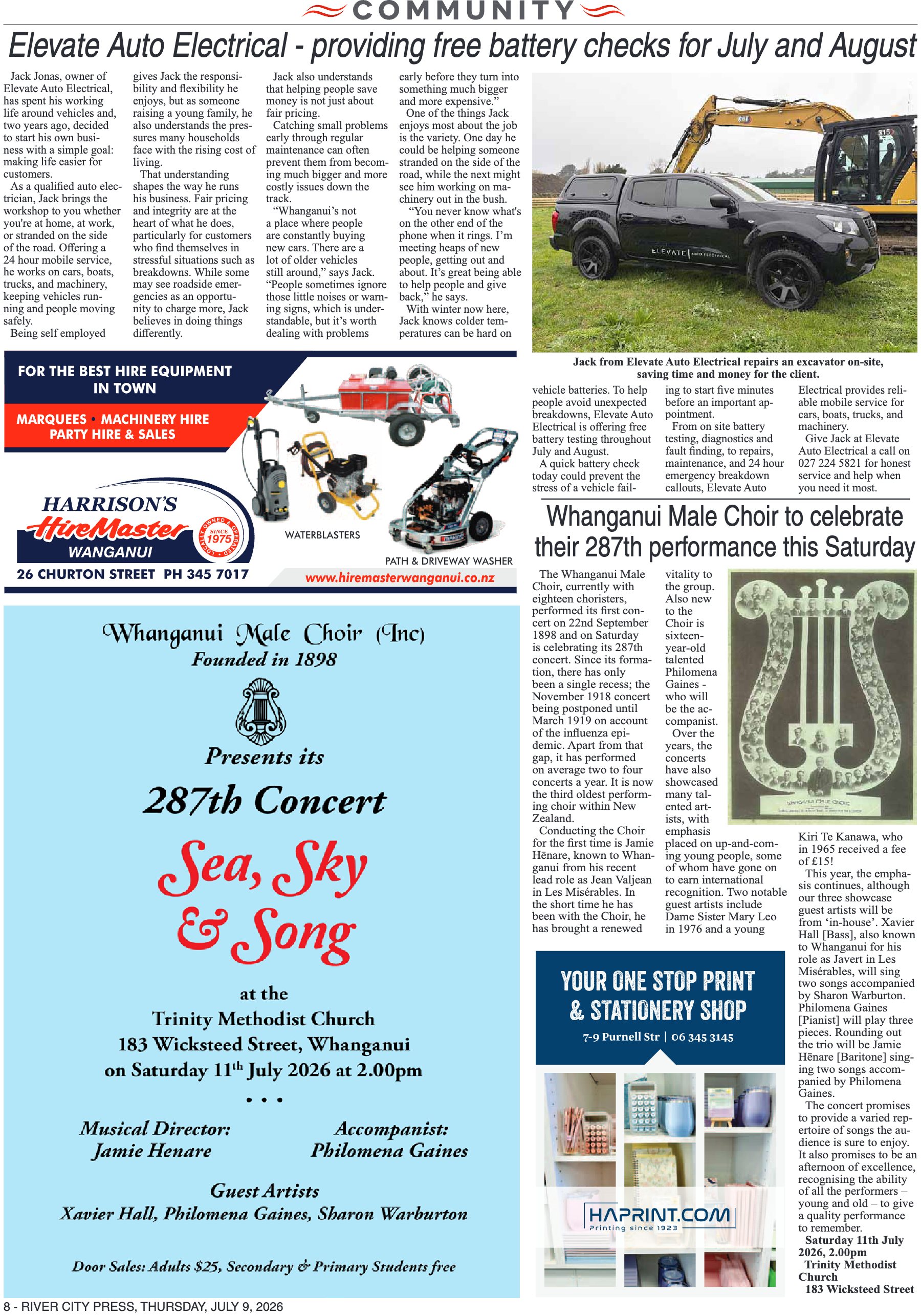 Page 8 of the 9 July 2026 edition