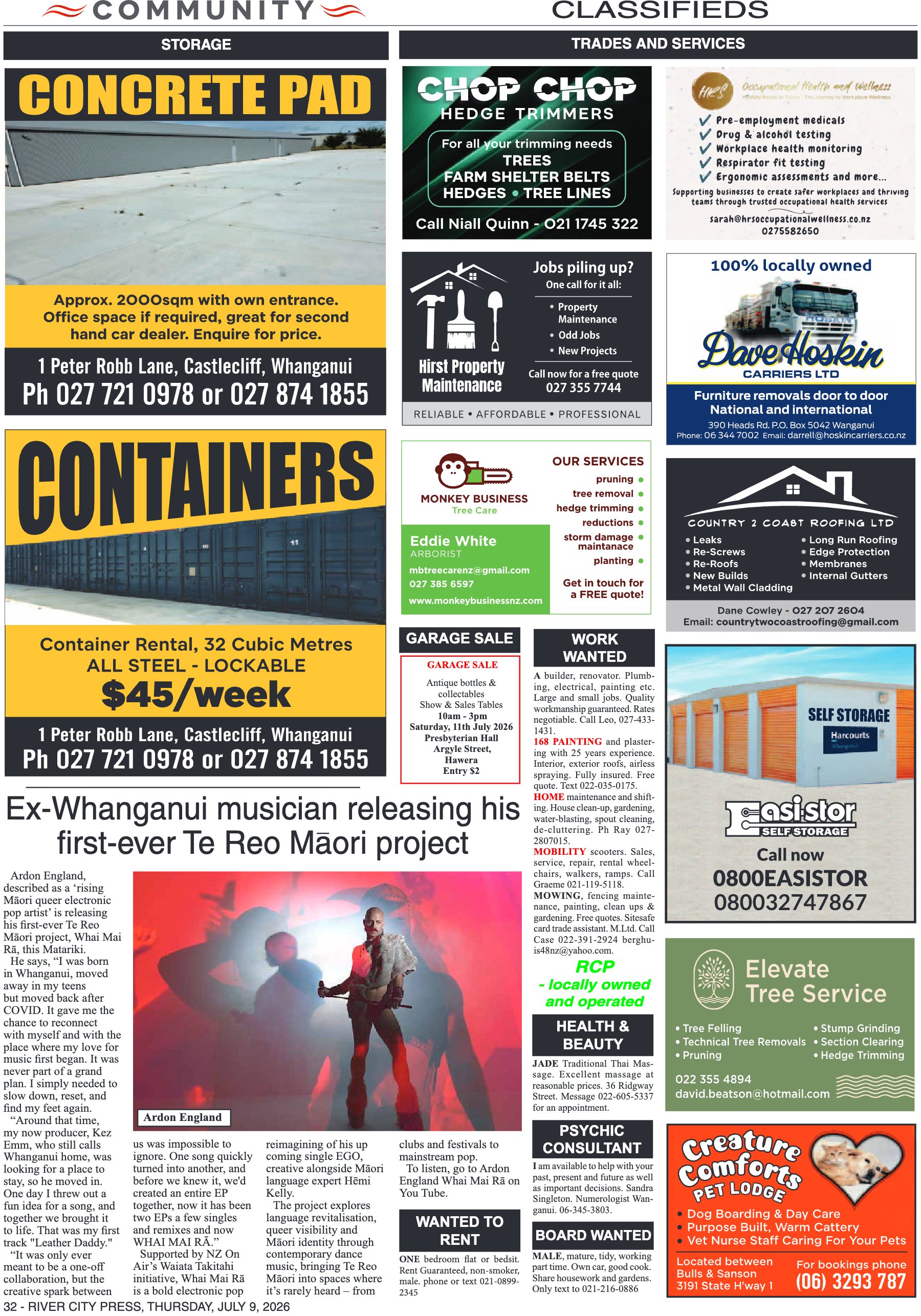 Page 32 of the 9 July 2026 edition