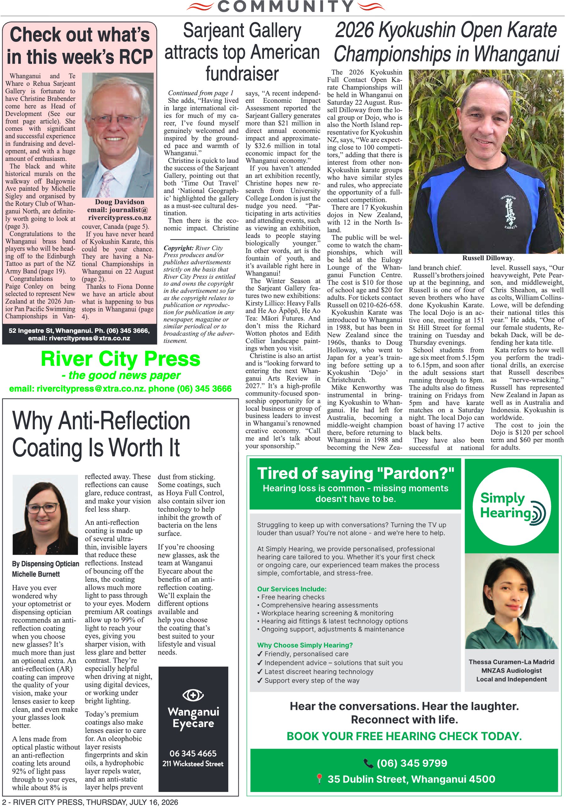 Page 2 of the 16 July 2026 edition