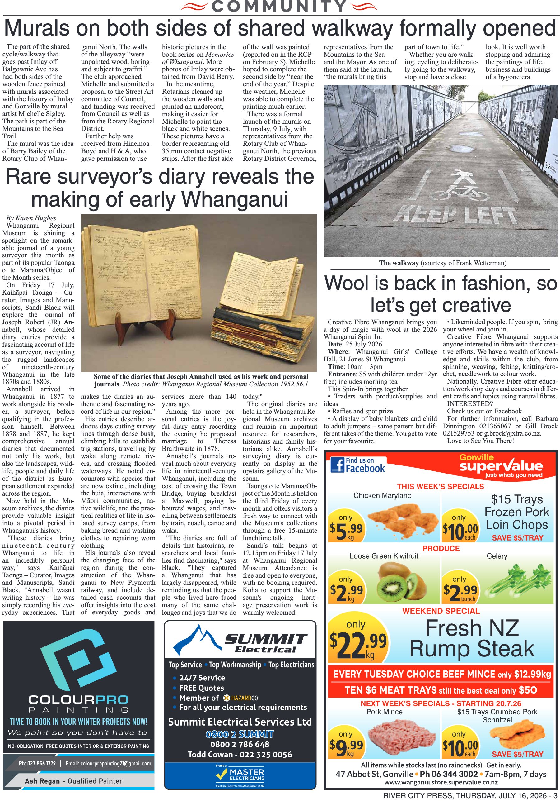 Page 3 of the 16 July 2026 edition