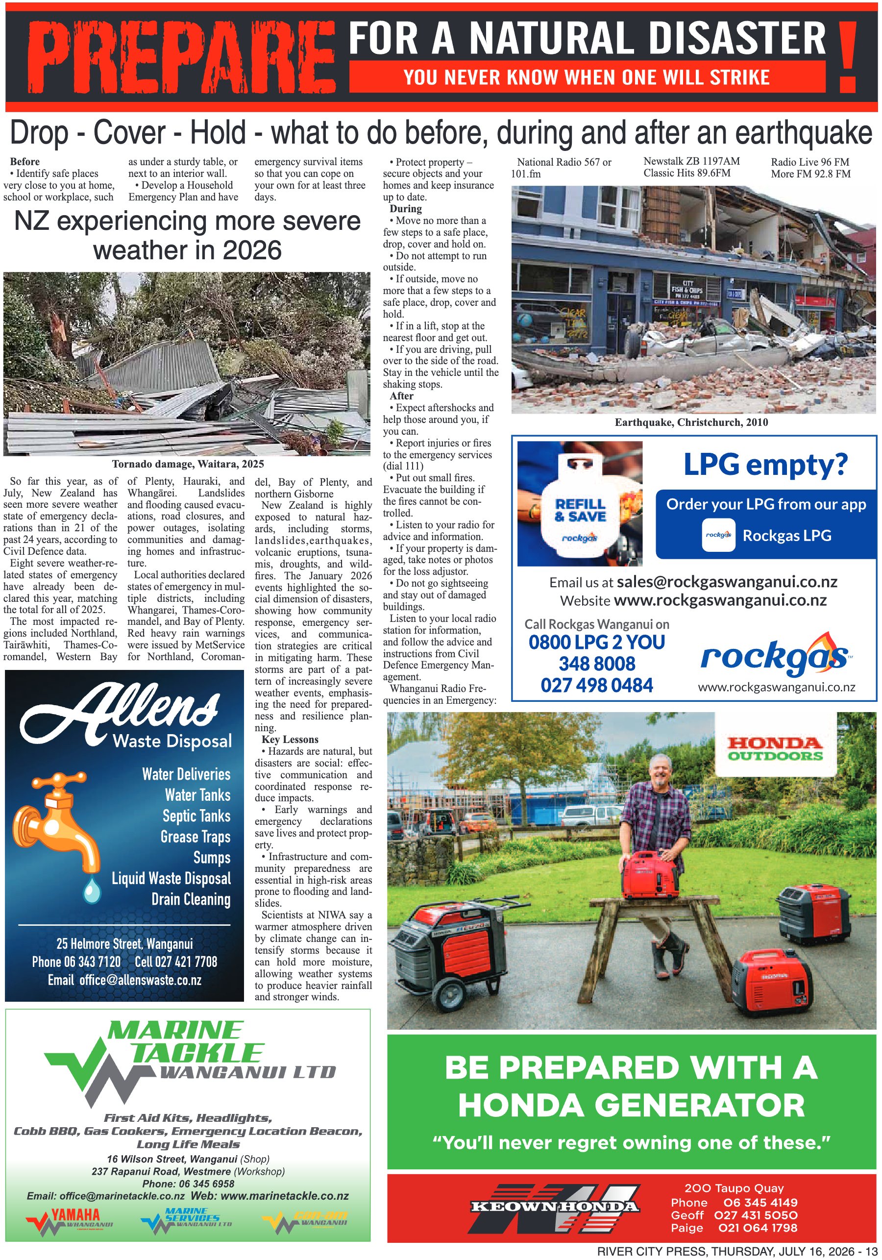 Page 13 of the 16 July 2026 edition