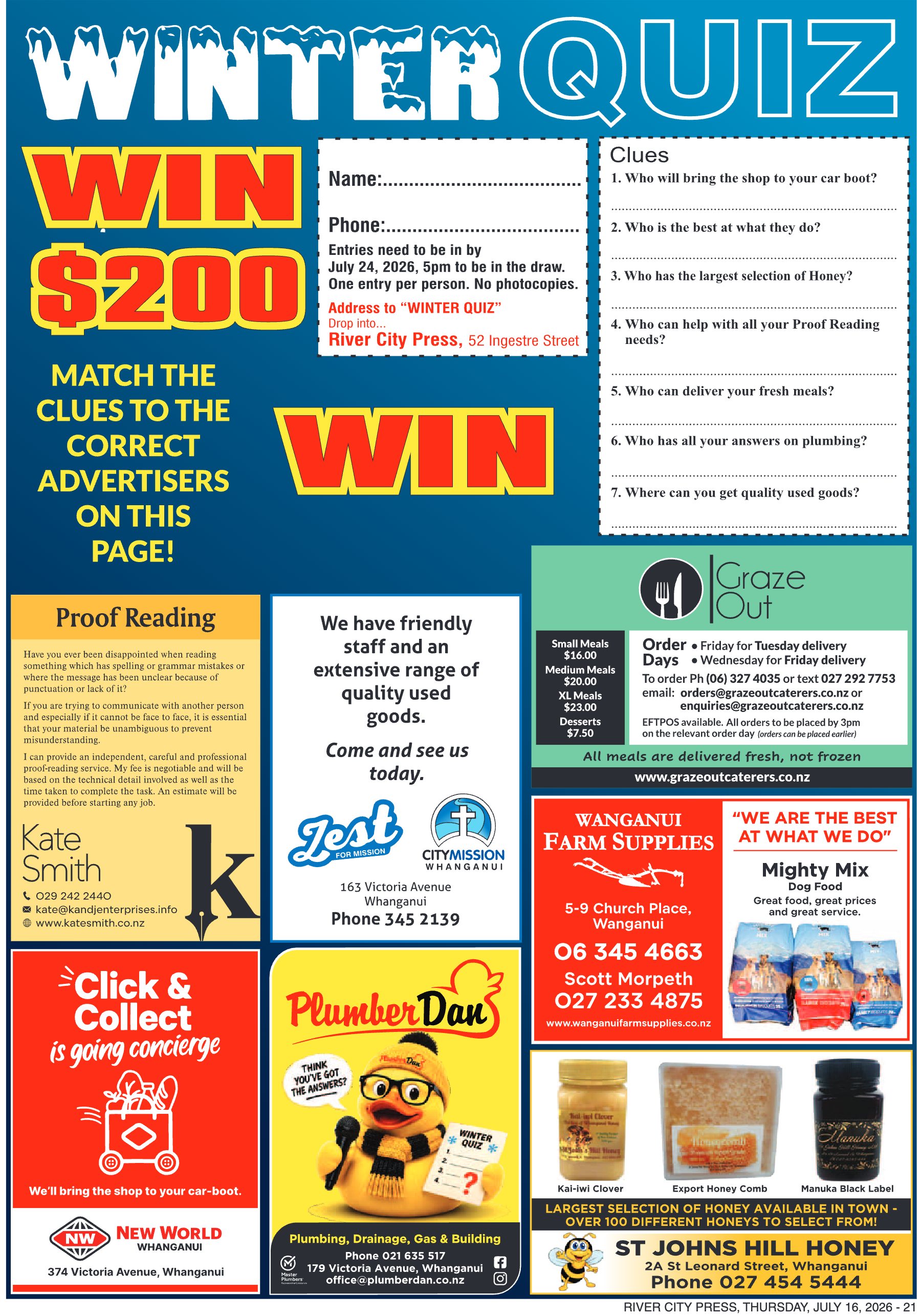 Page 21 of the 16 July 2026 edition