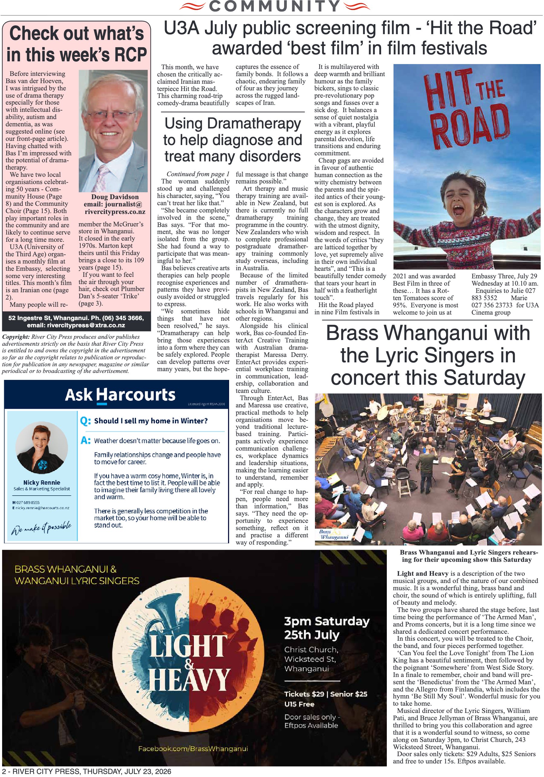 Page 2 of the 23 July 2026 edition