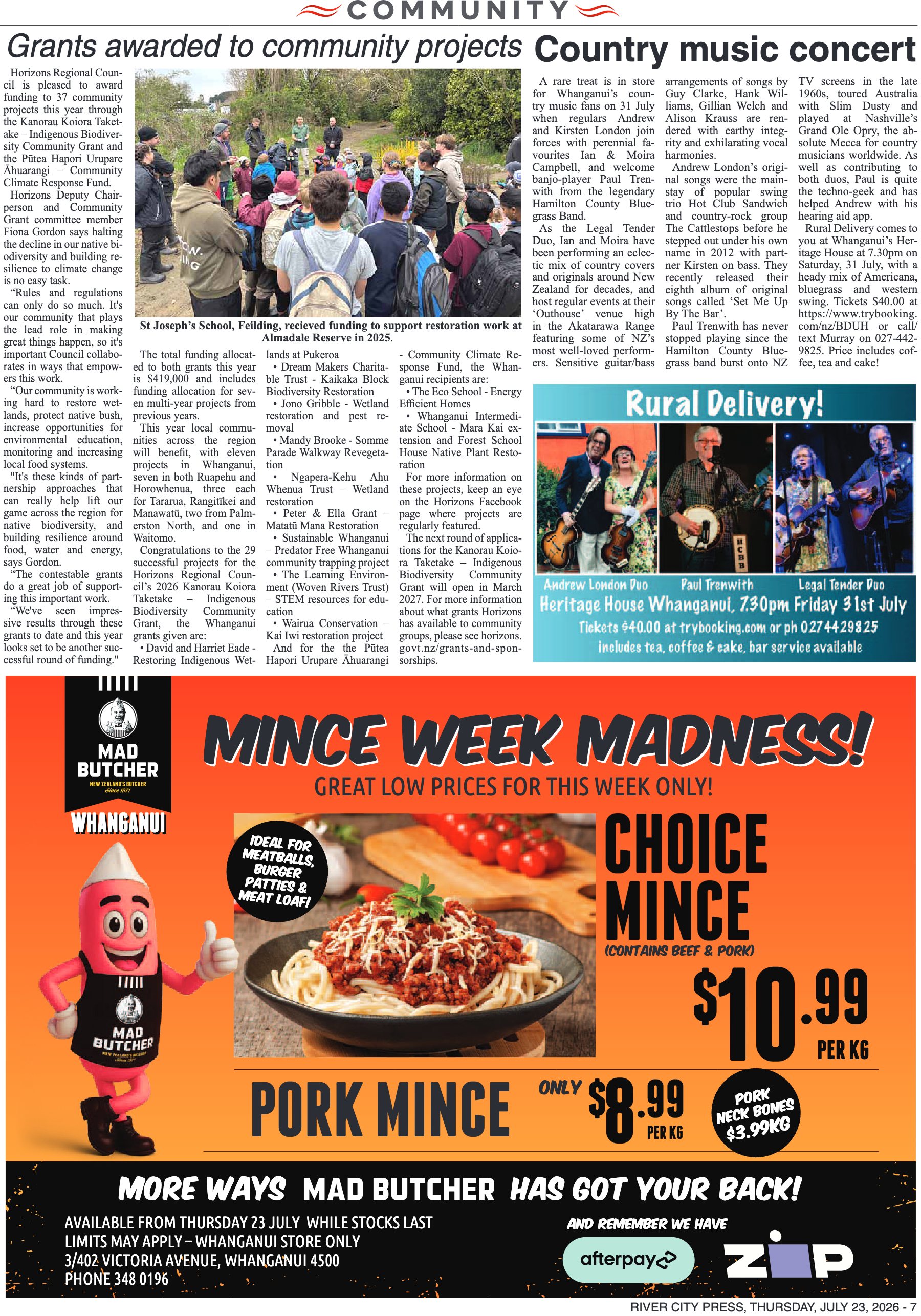 Page 7 of the 23 July 2026 edition