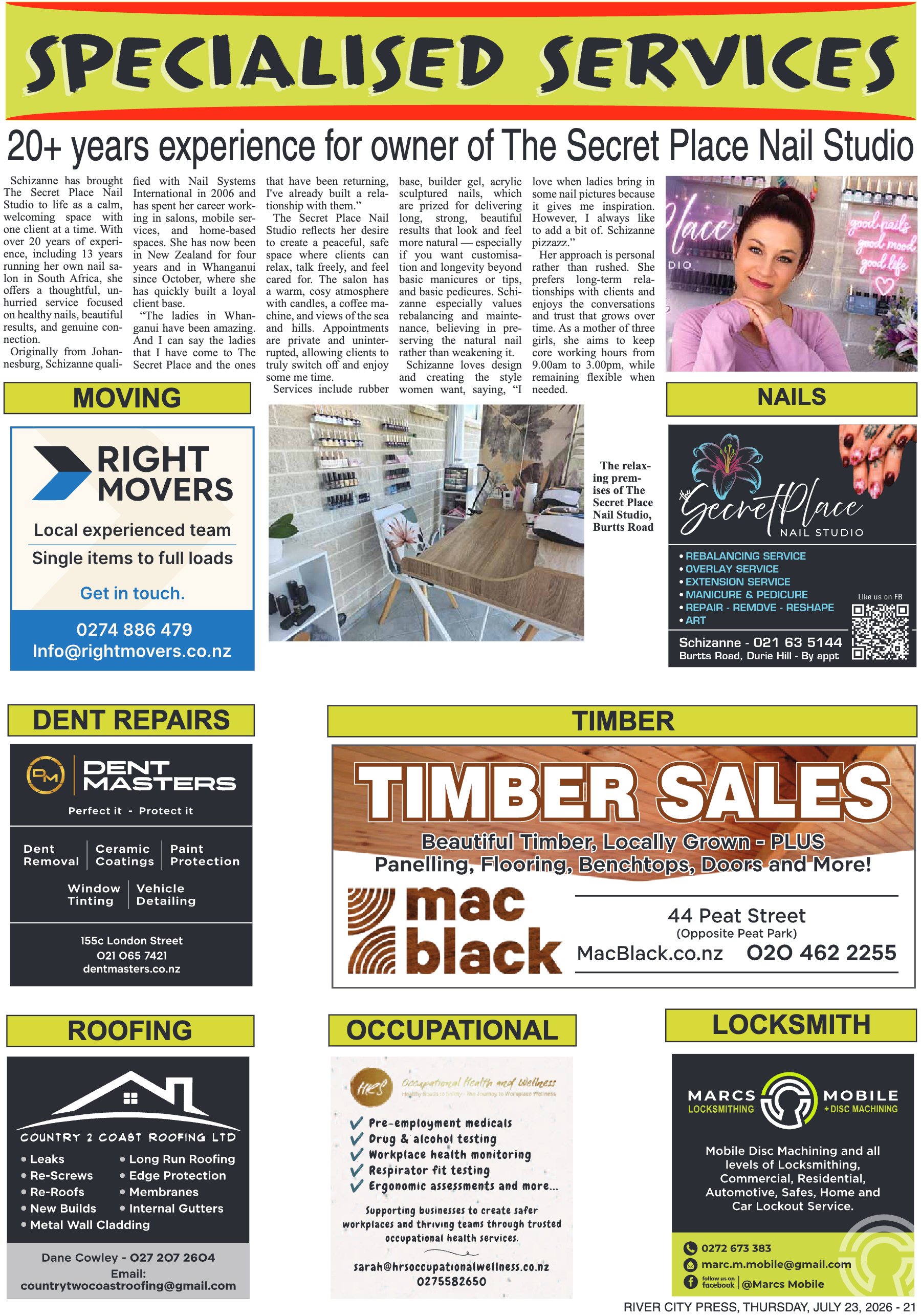 Page 21 of the 23 July 2026 edition