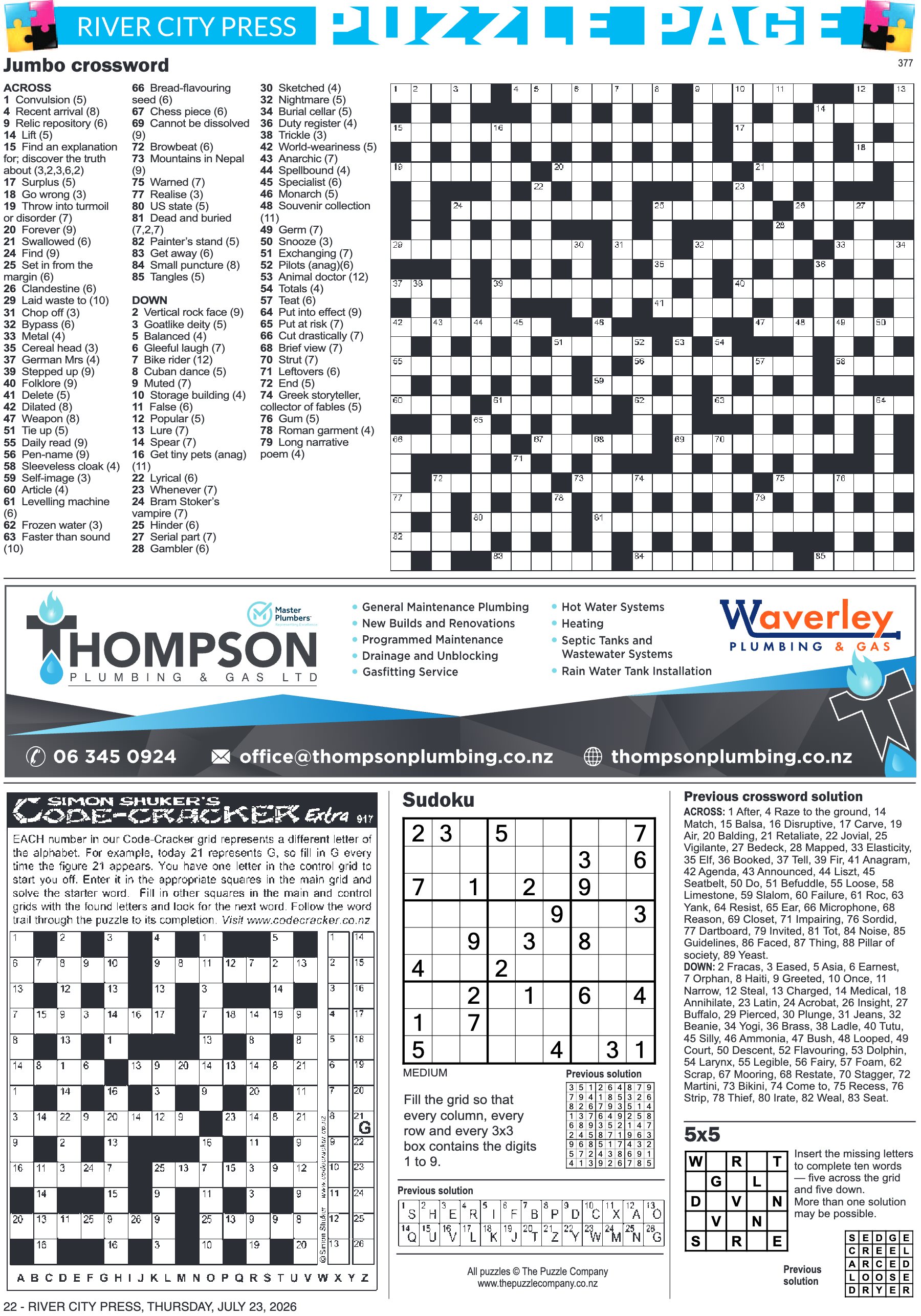 Page 22 of the 23 July 2026 edition