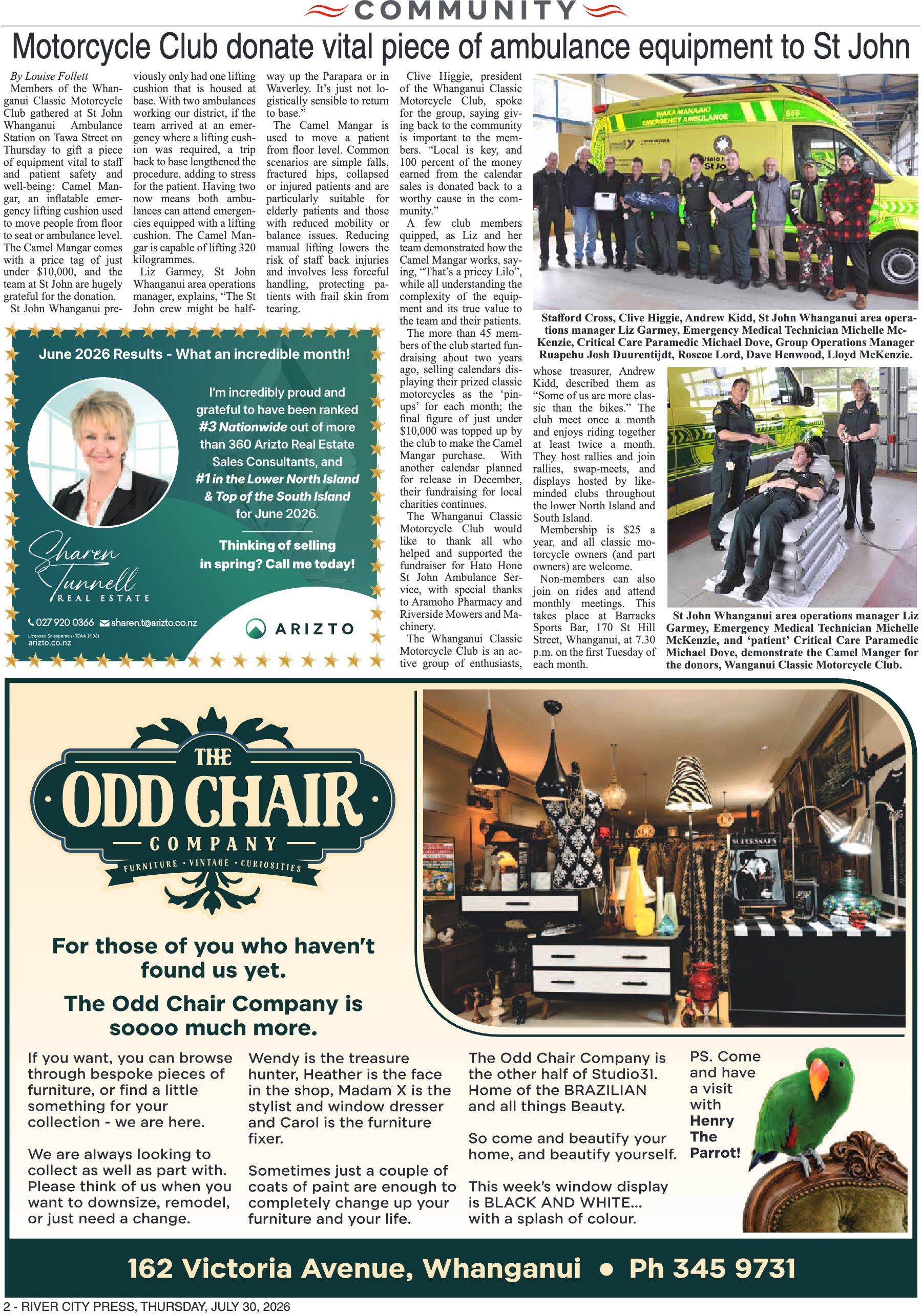 Page 2 of the 30 July 2026 edition