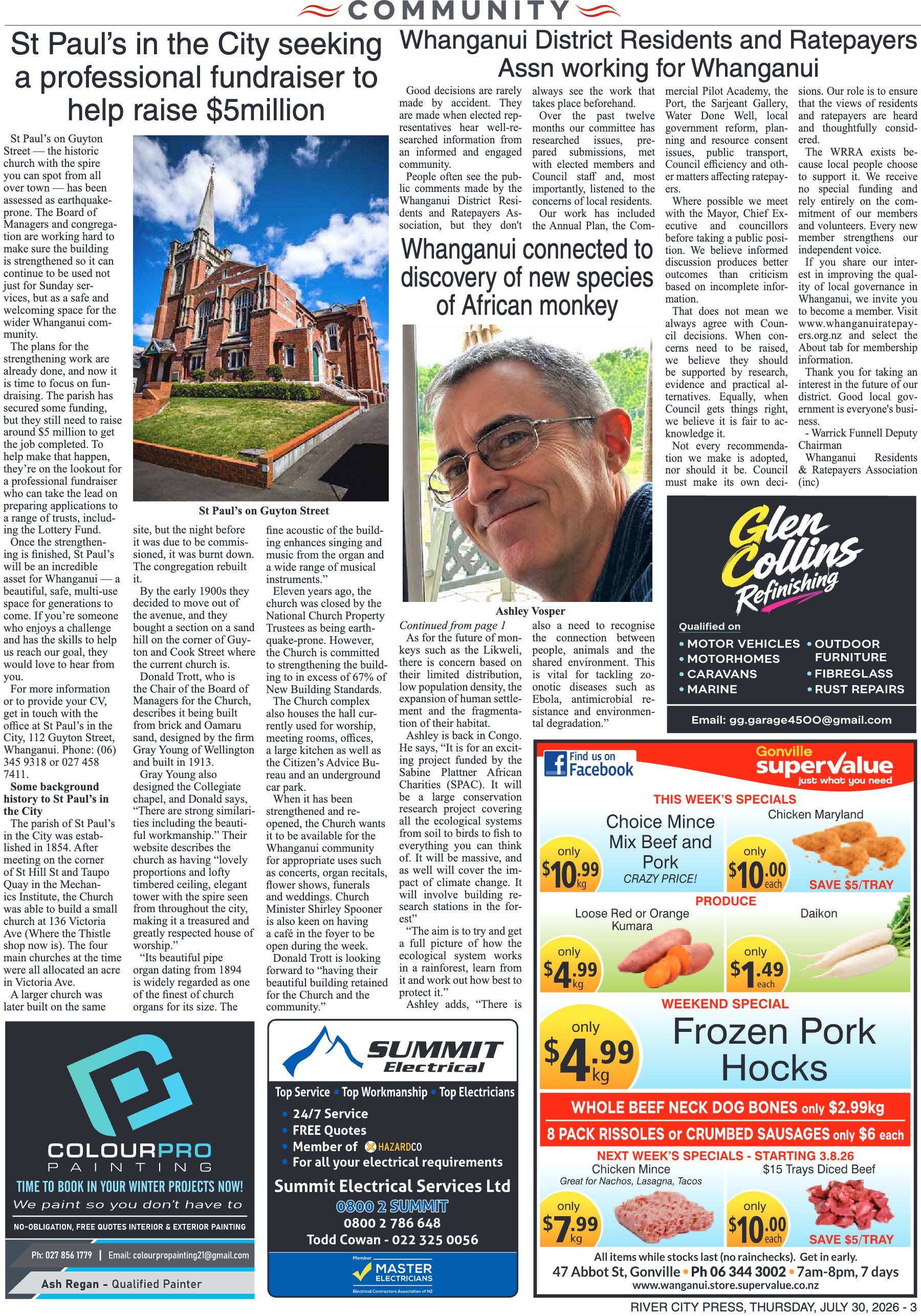 Page 3 of the 30 July 2026 edition