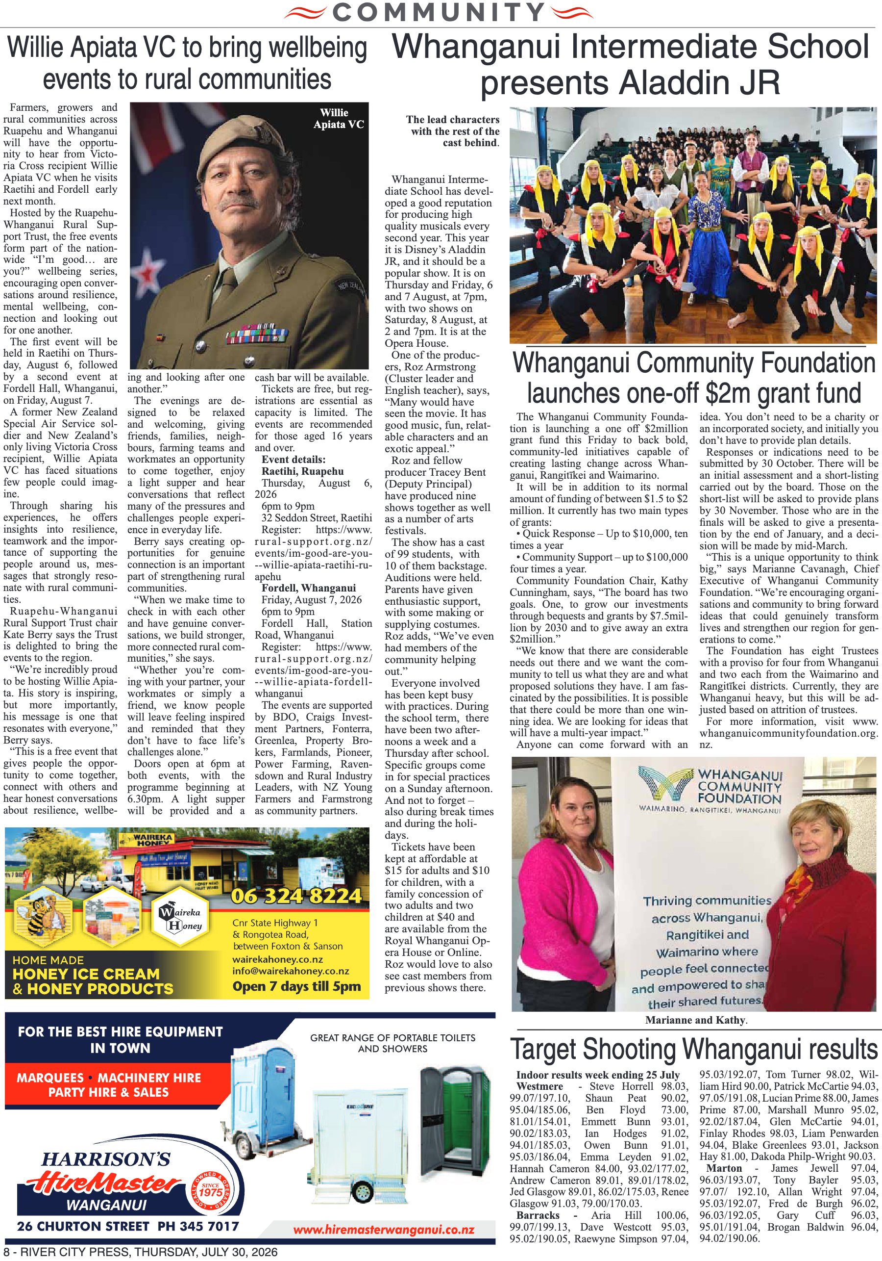 Page 8 of the 30 July 2026 edition
