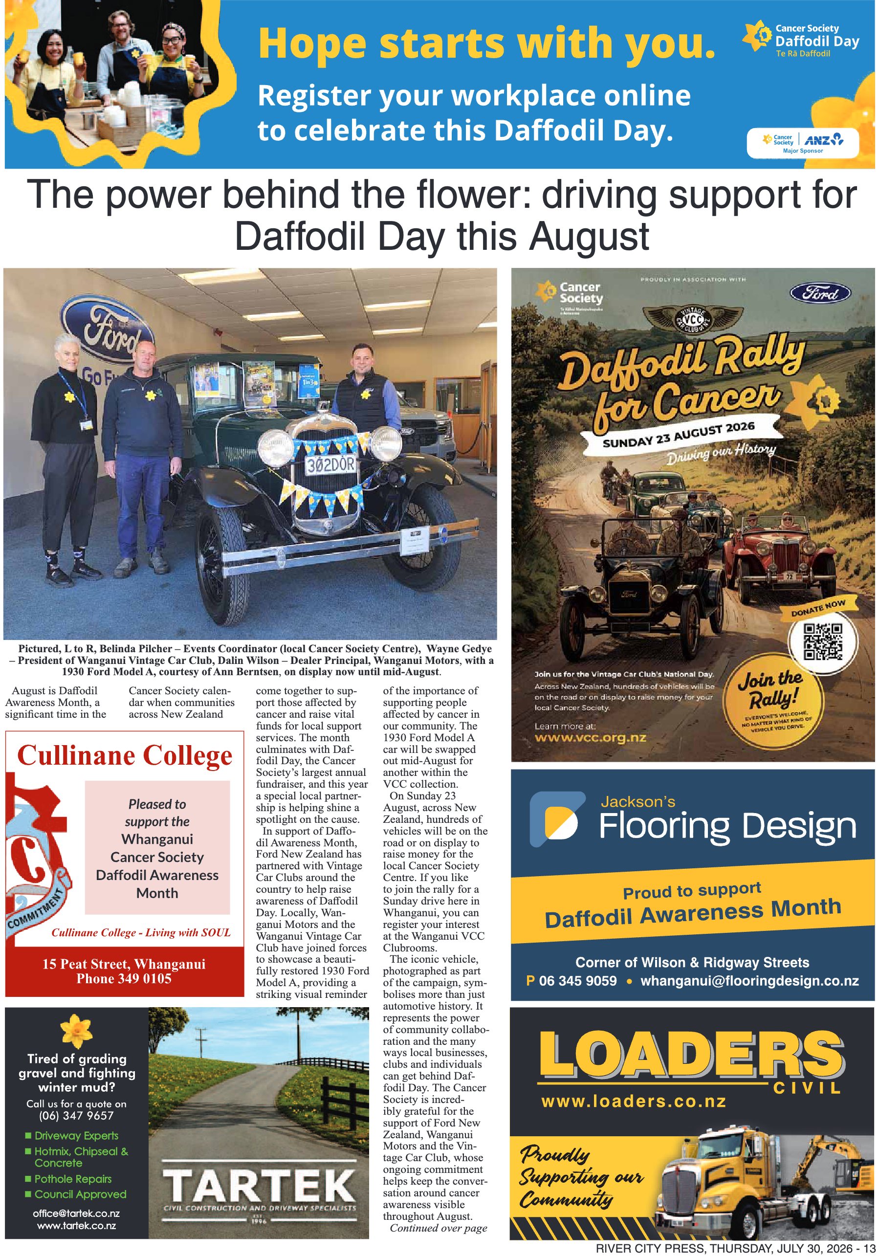 Page 13 of the 30 July 2026 edition