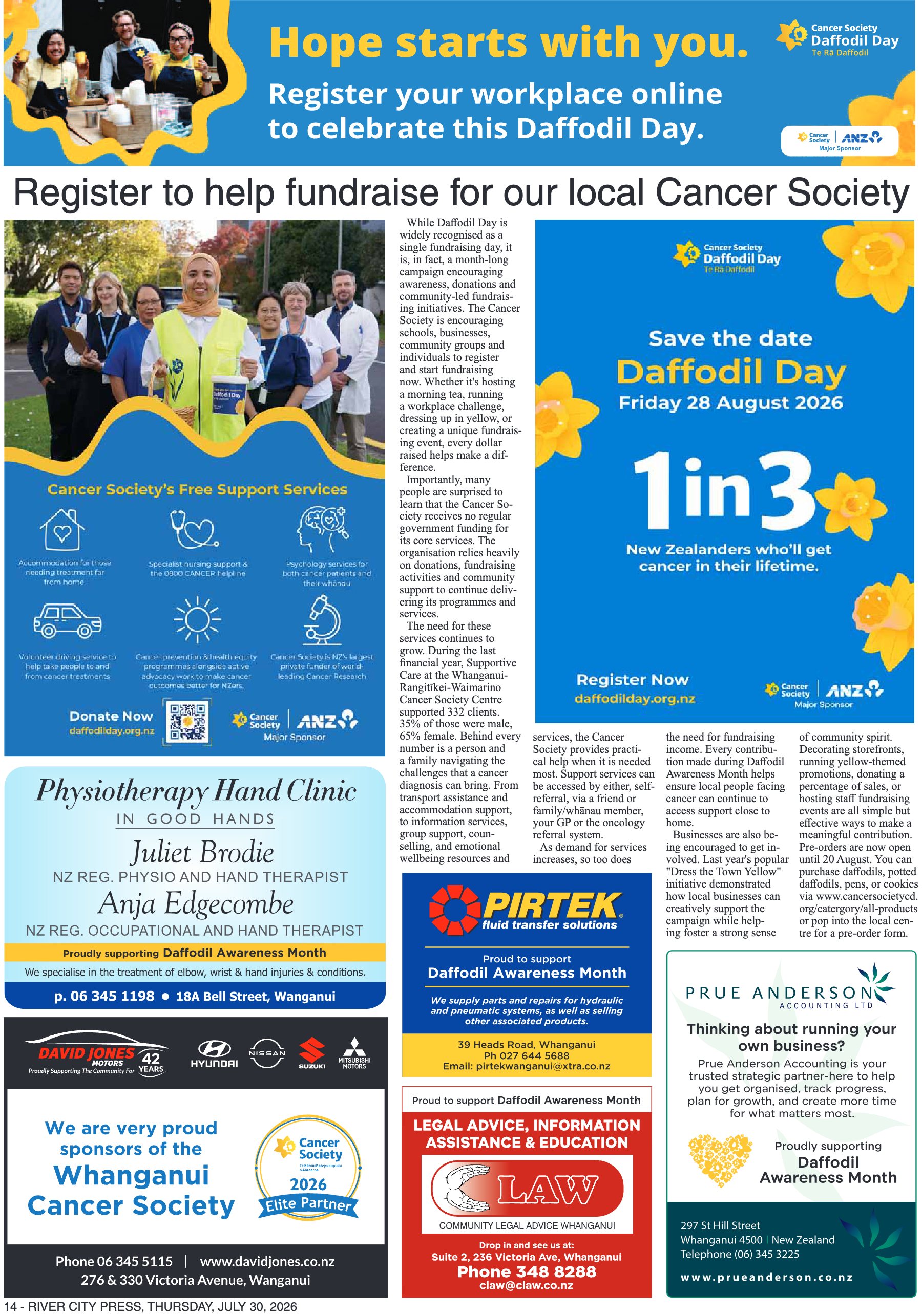 Page 14 of the 30 July 2026 edition