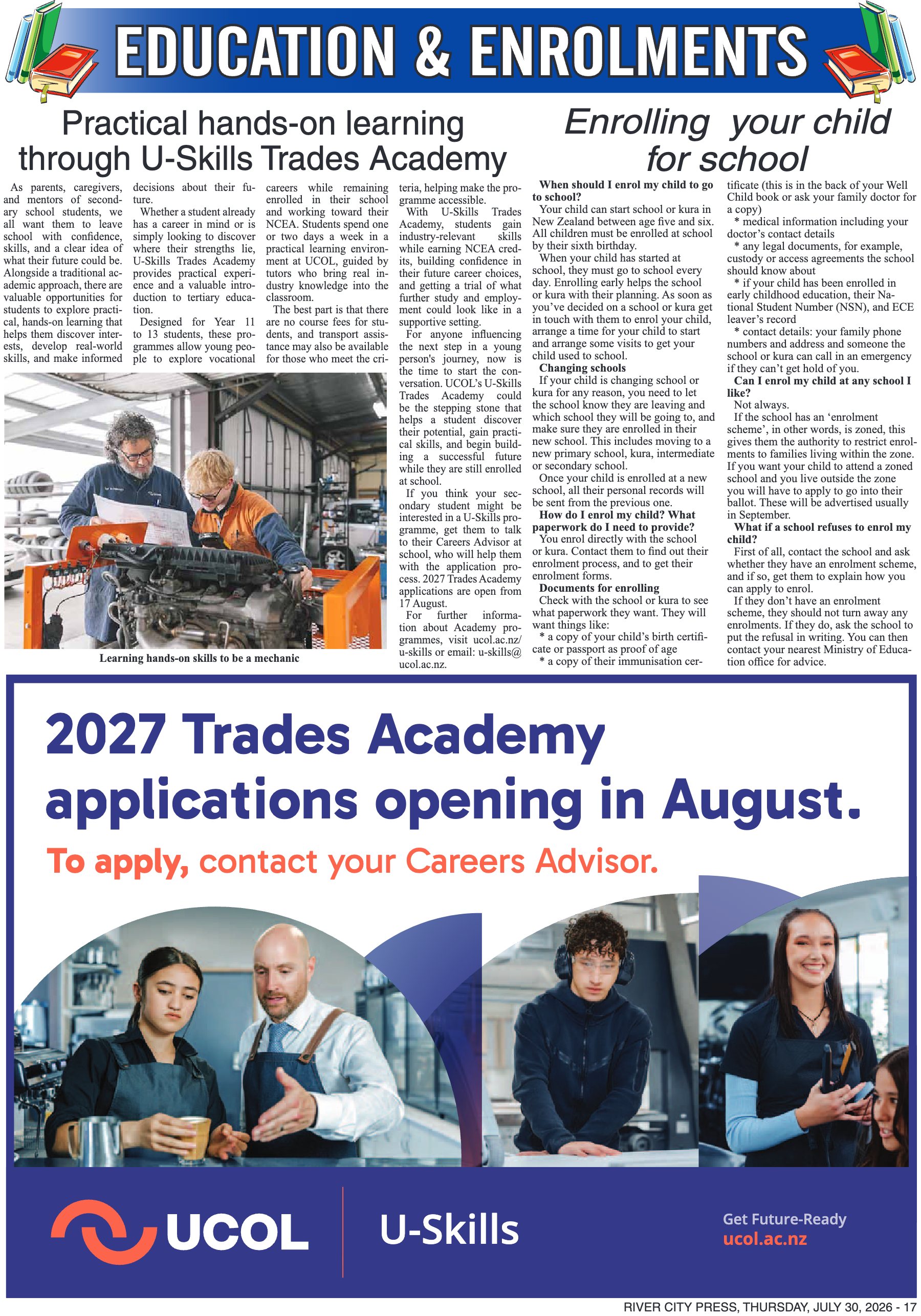 Page 17 of the 30 July 2026 edition