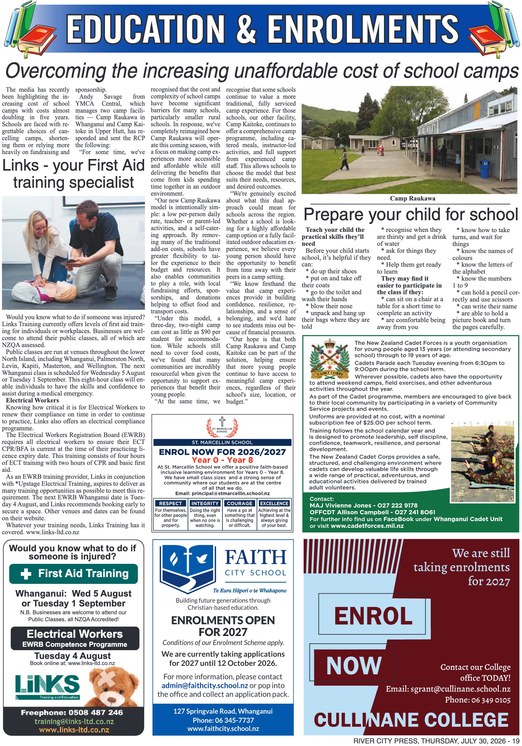 Page 19 of the 30 July 2026 edition
