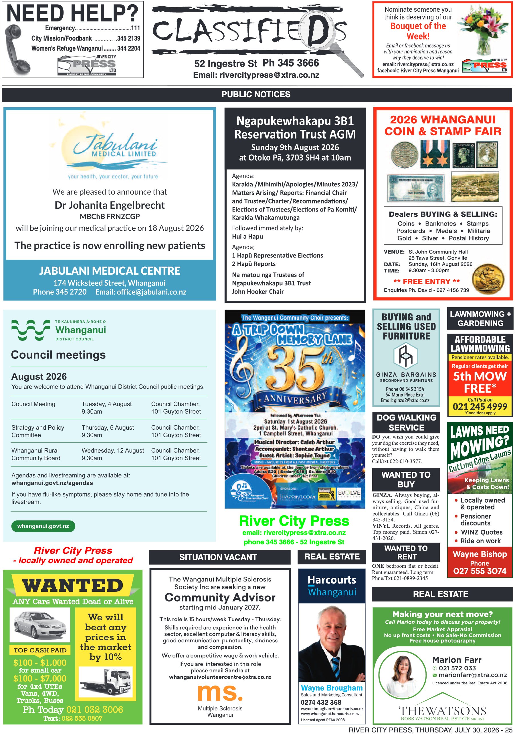 Page 25 of the 30 July 2026 edition
