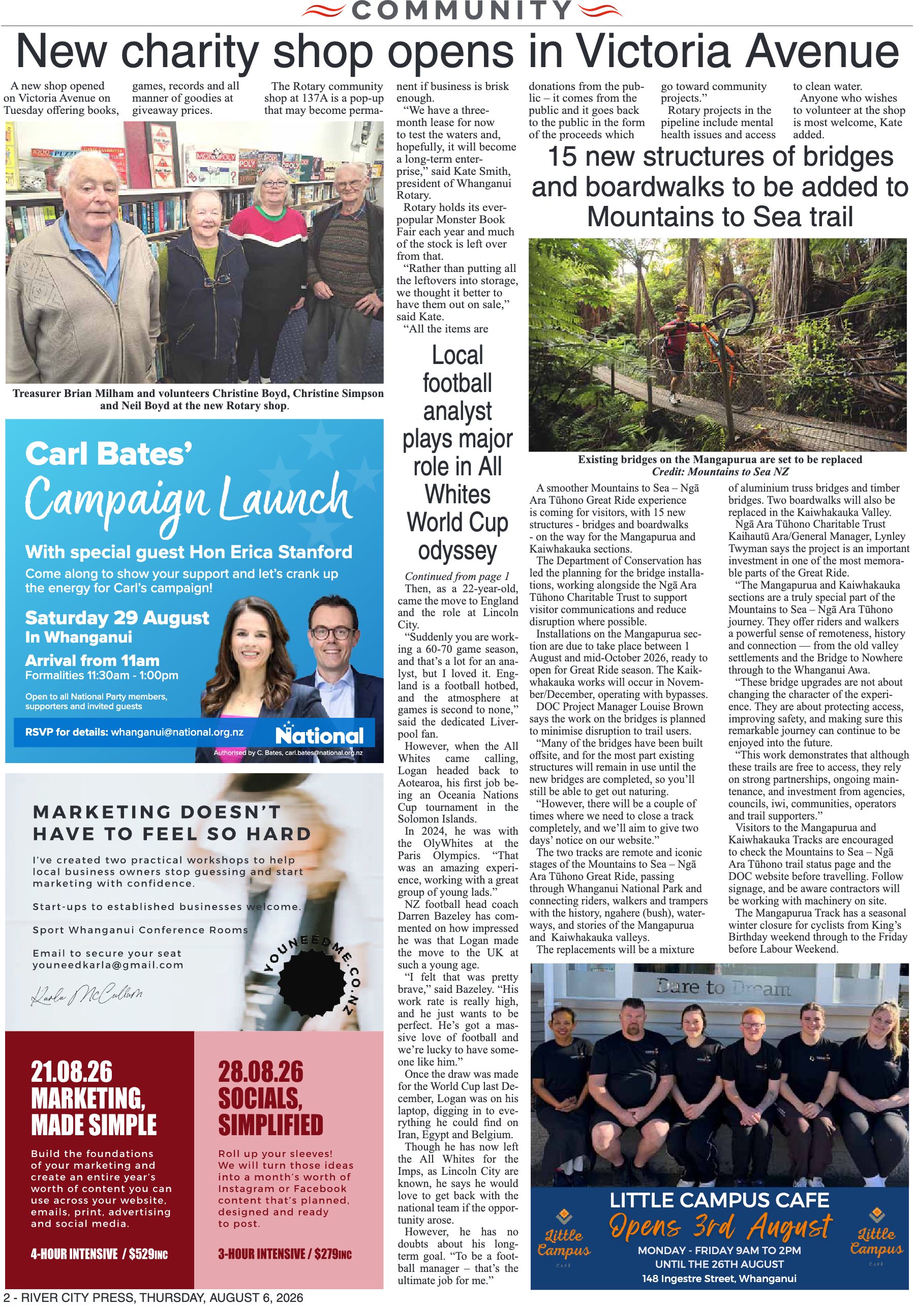 Page 2 of the 6 August 2026 edition