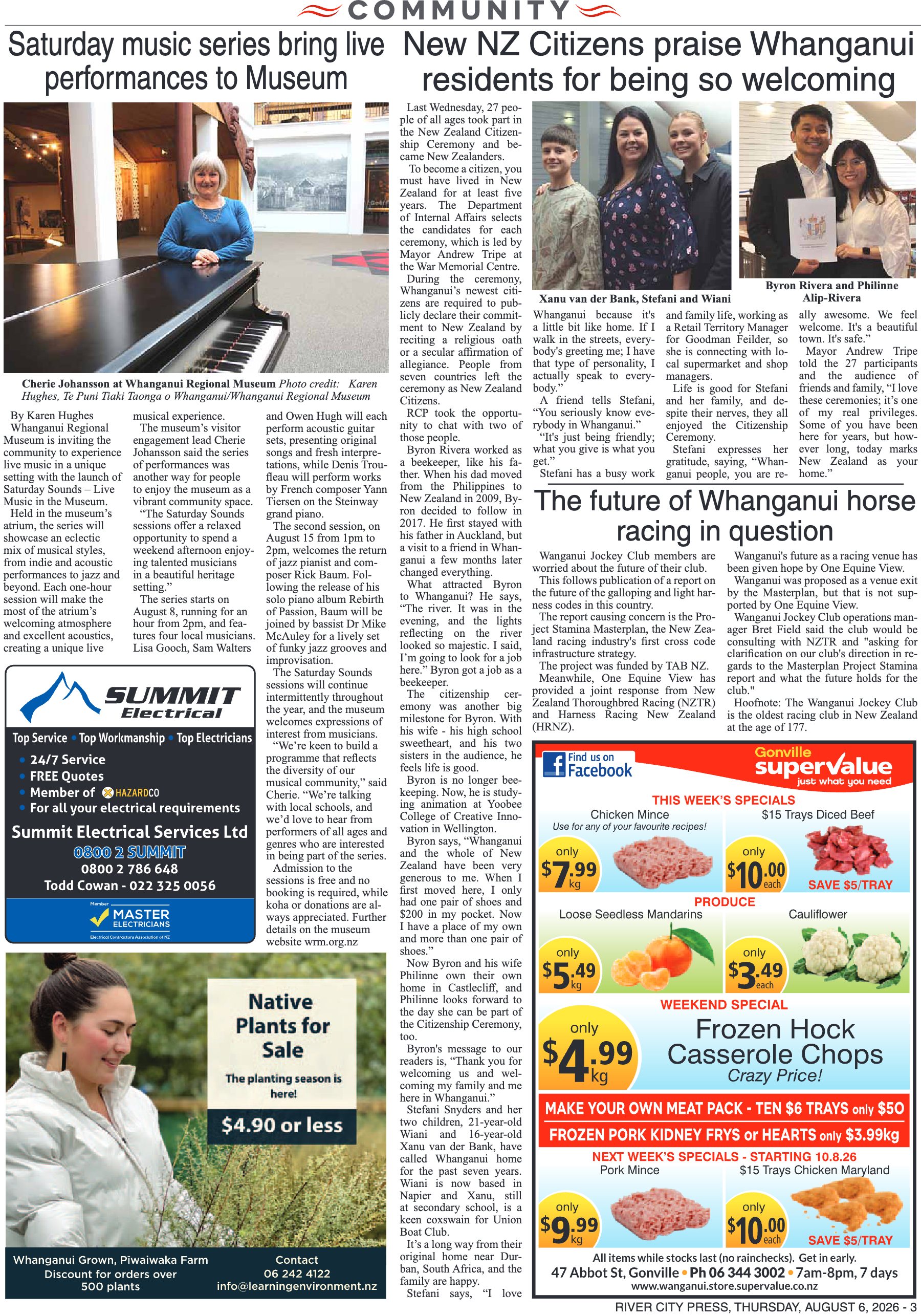 Page 3 of the 6 August 2026 edition