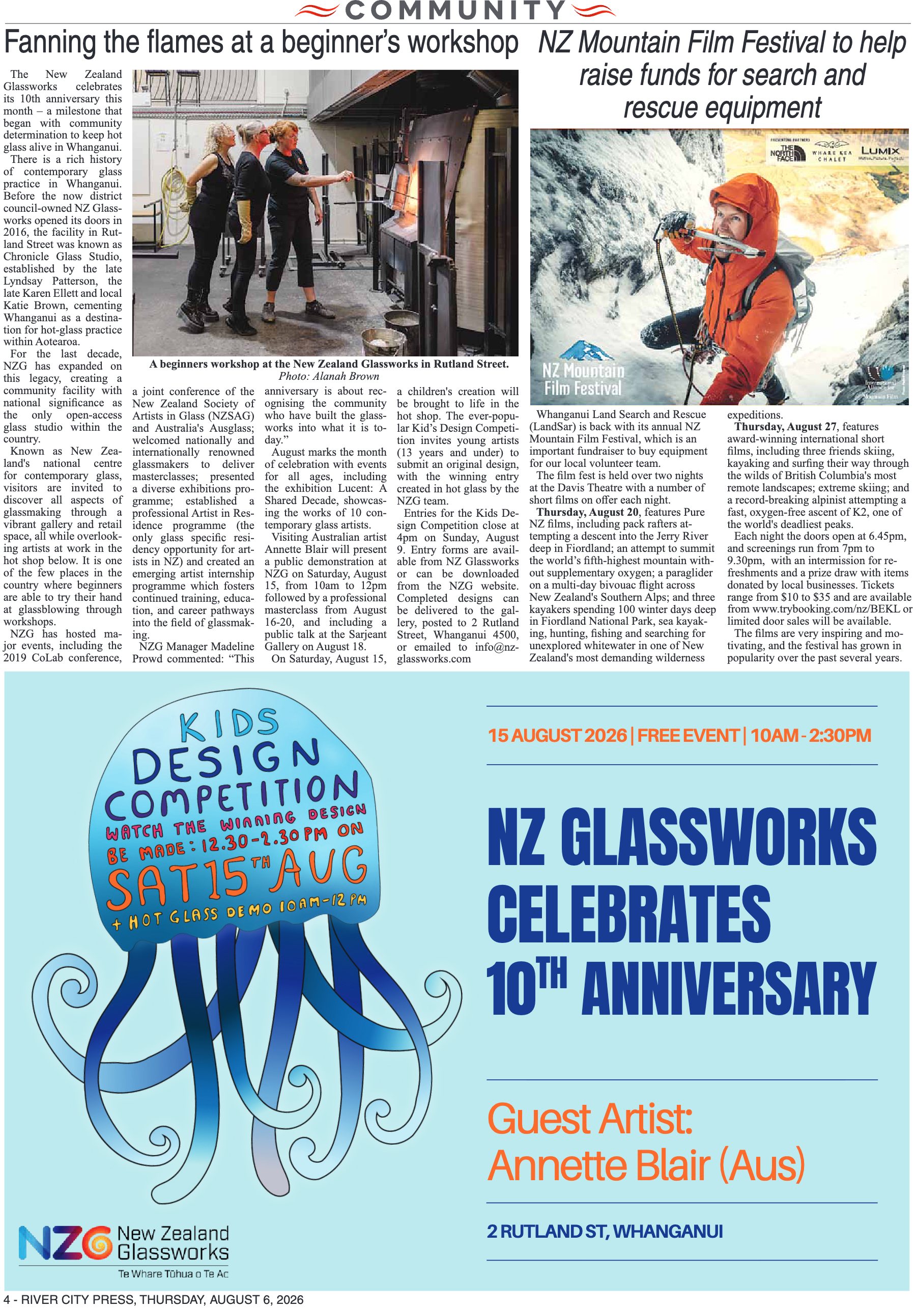 Page 4 of the 6 August 2026 edition
