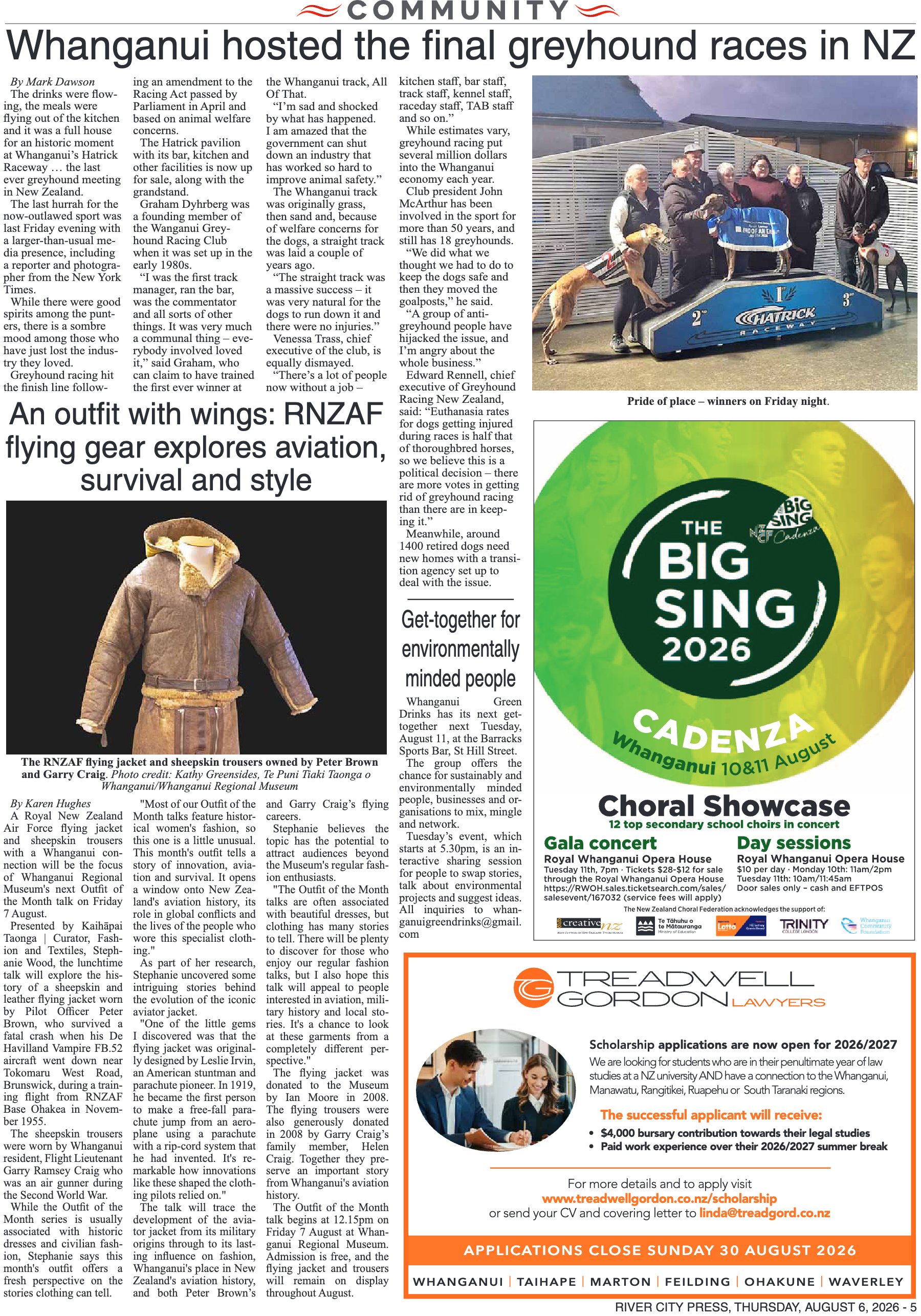 Page 5 of the 6 August 2026 edition