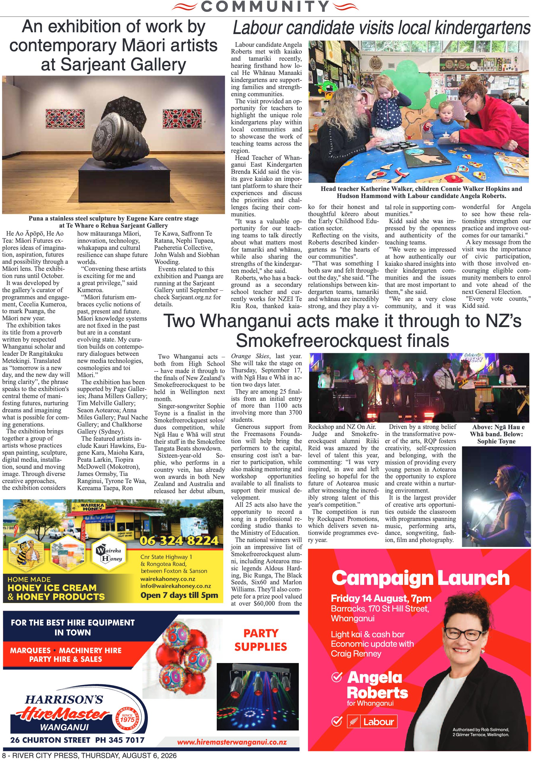 Page 8 of the 6 August 2026 edition
