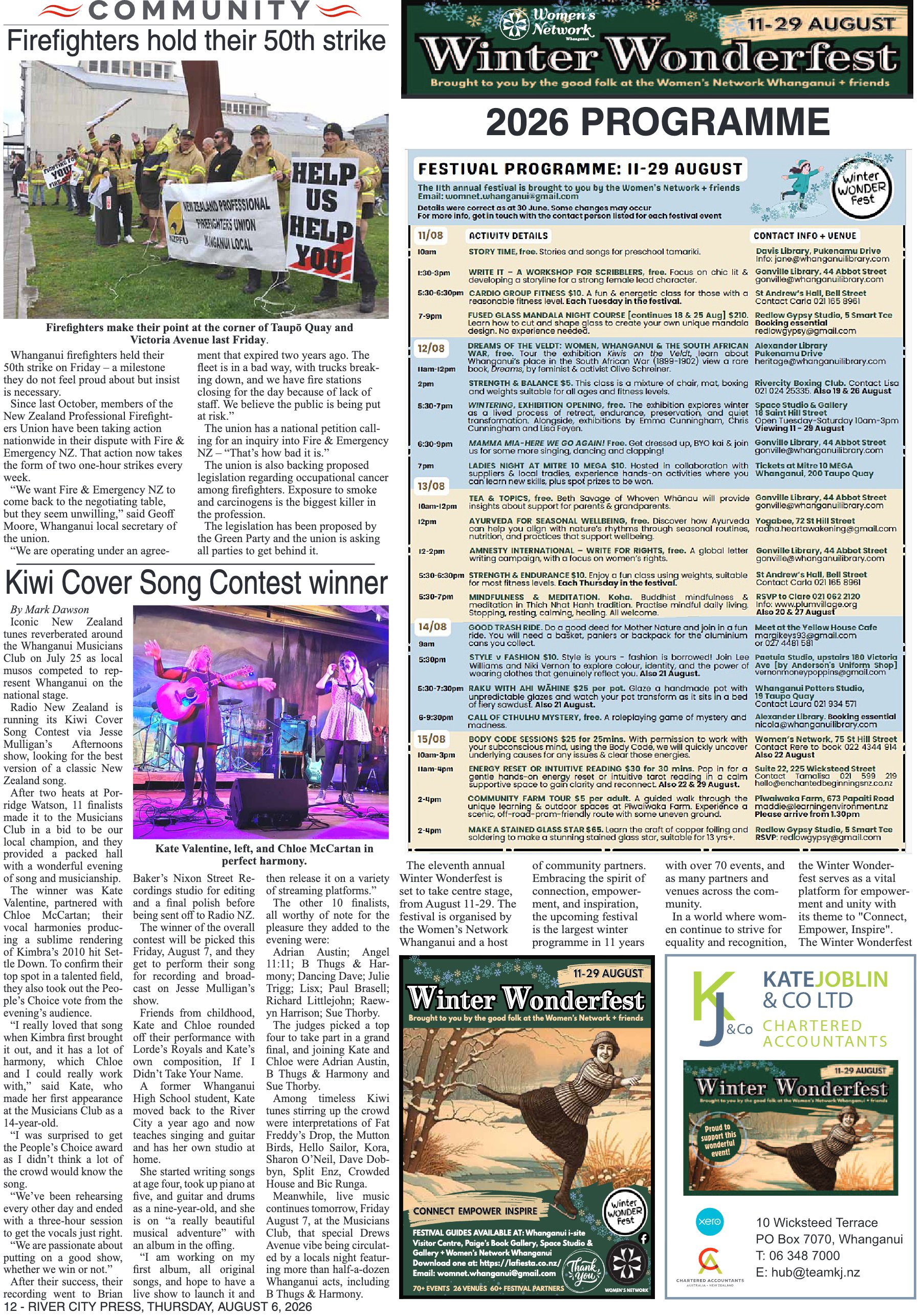 Page 12 of the 6 August 2026 edition