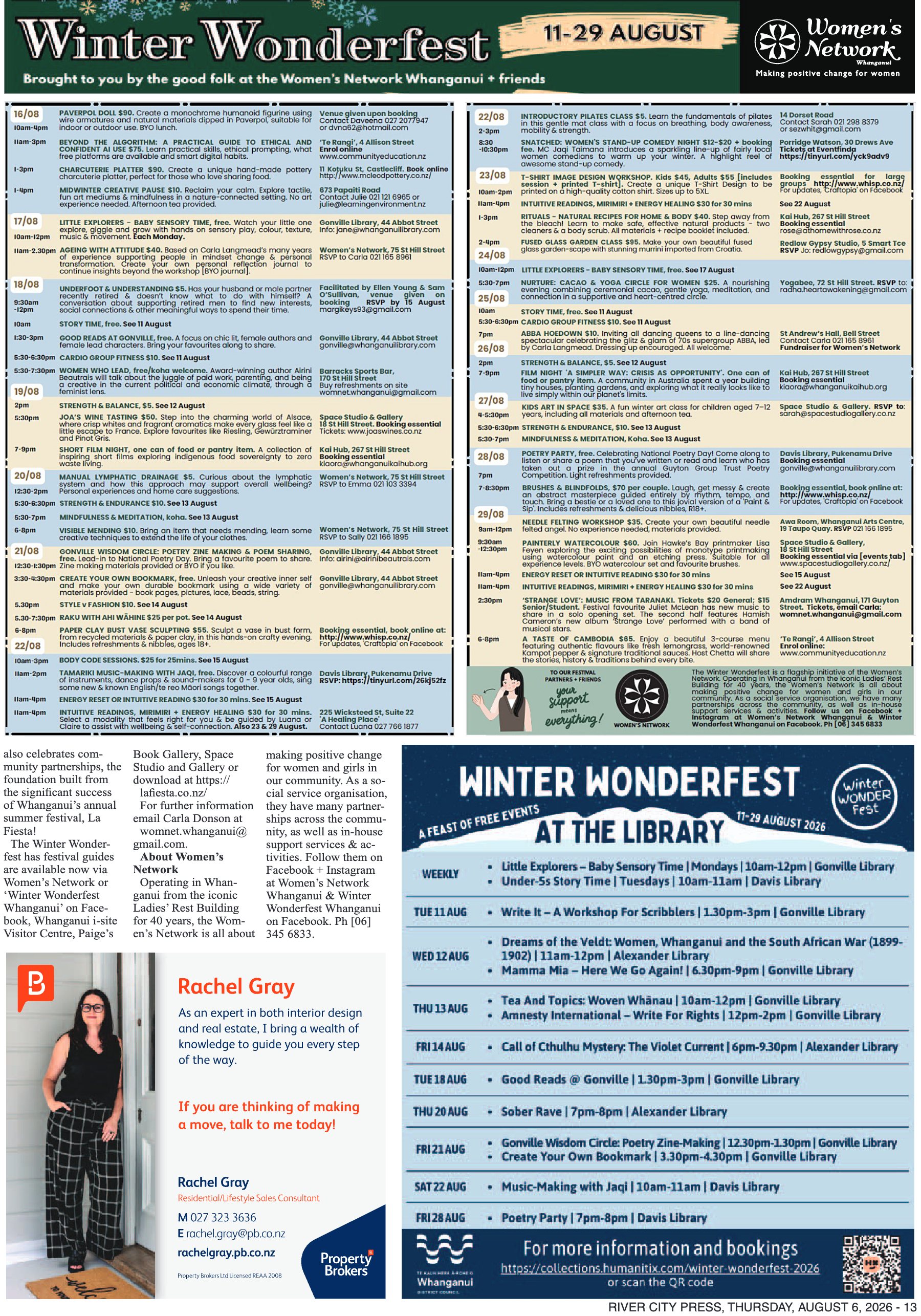 Page 13 of the 6 August 2026 edition
