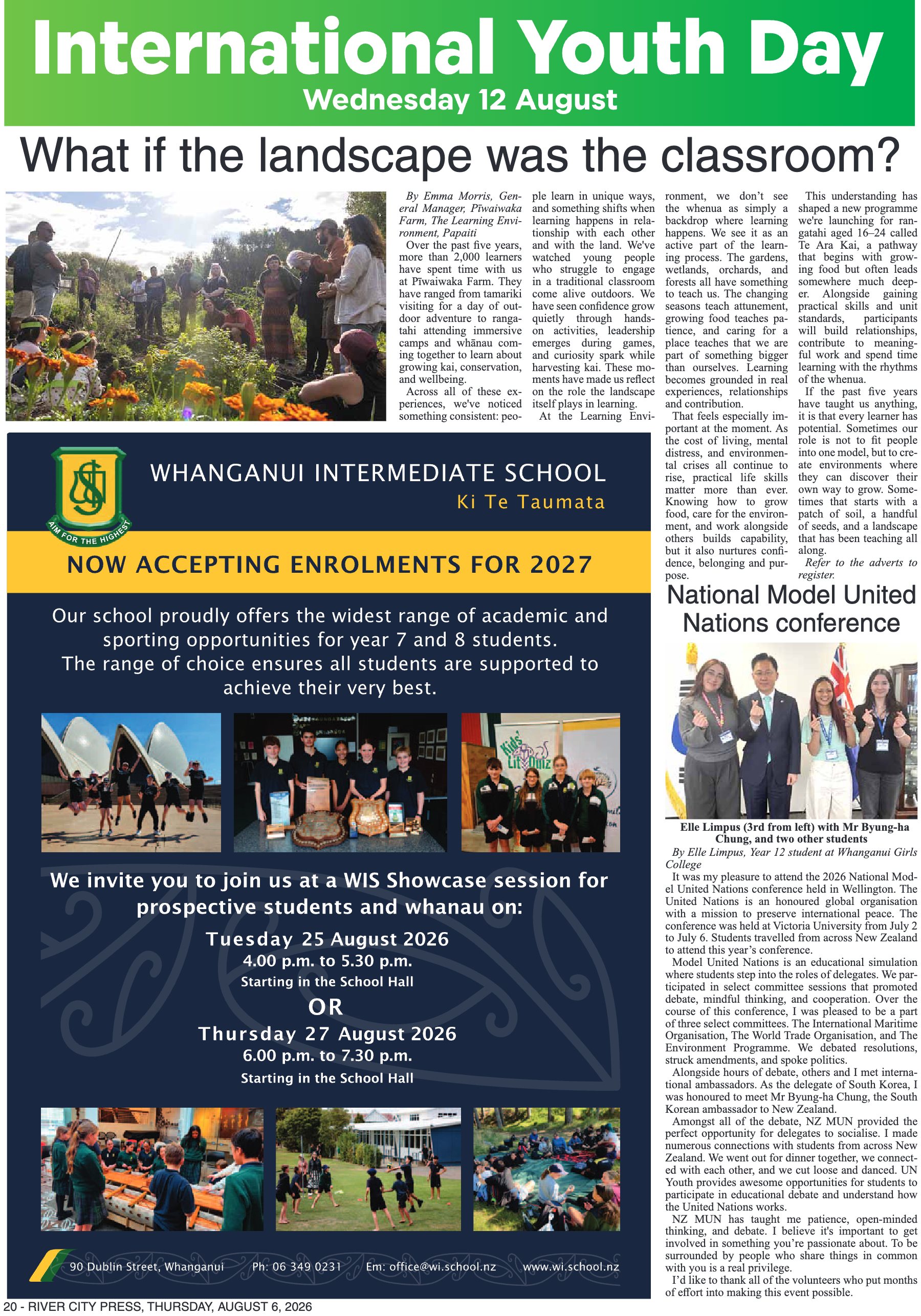 Page 20 of the 6 August 2026 edition