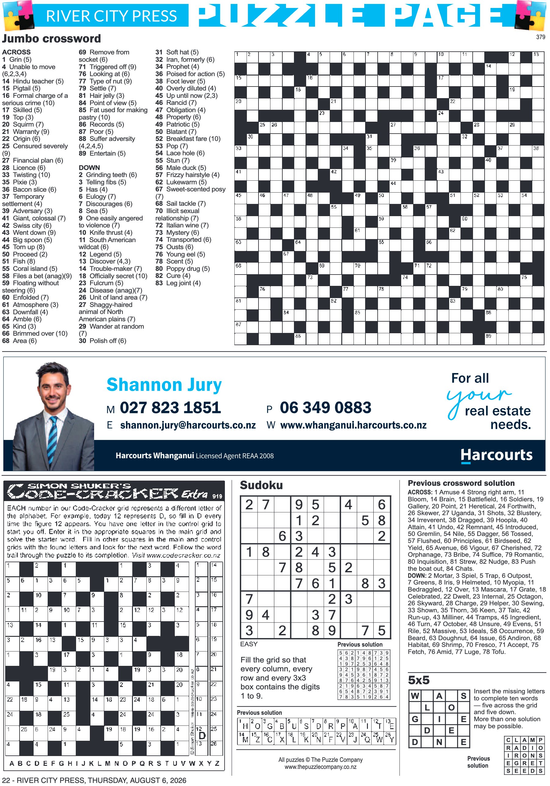 Page 22 of the 6 August 2026 edition