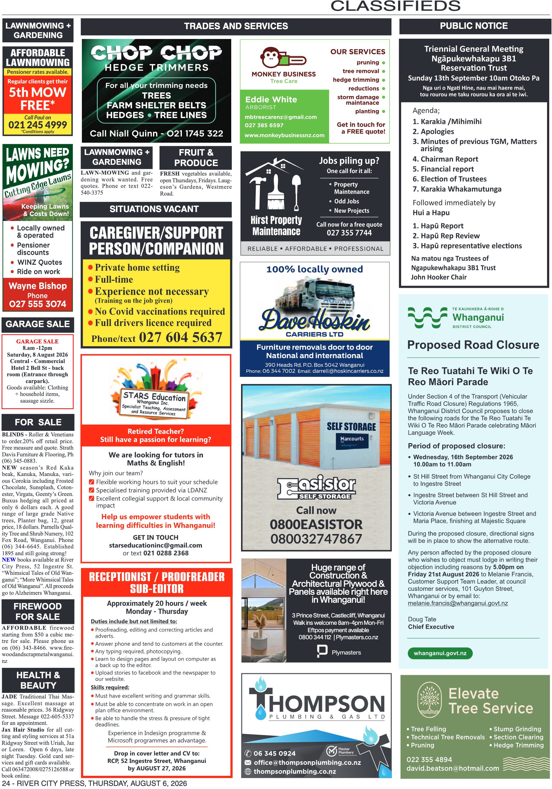 Page 24 of the 6 August 2026 edition
