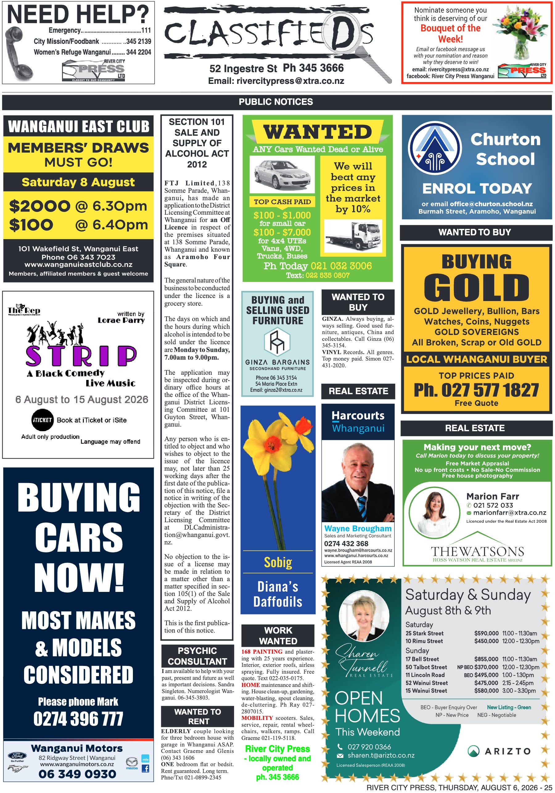 Page 25 of the 6 August 2026 edition