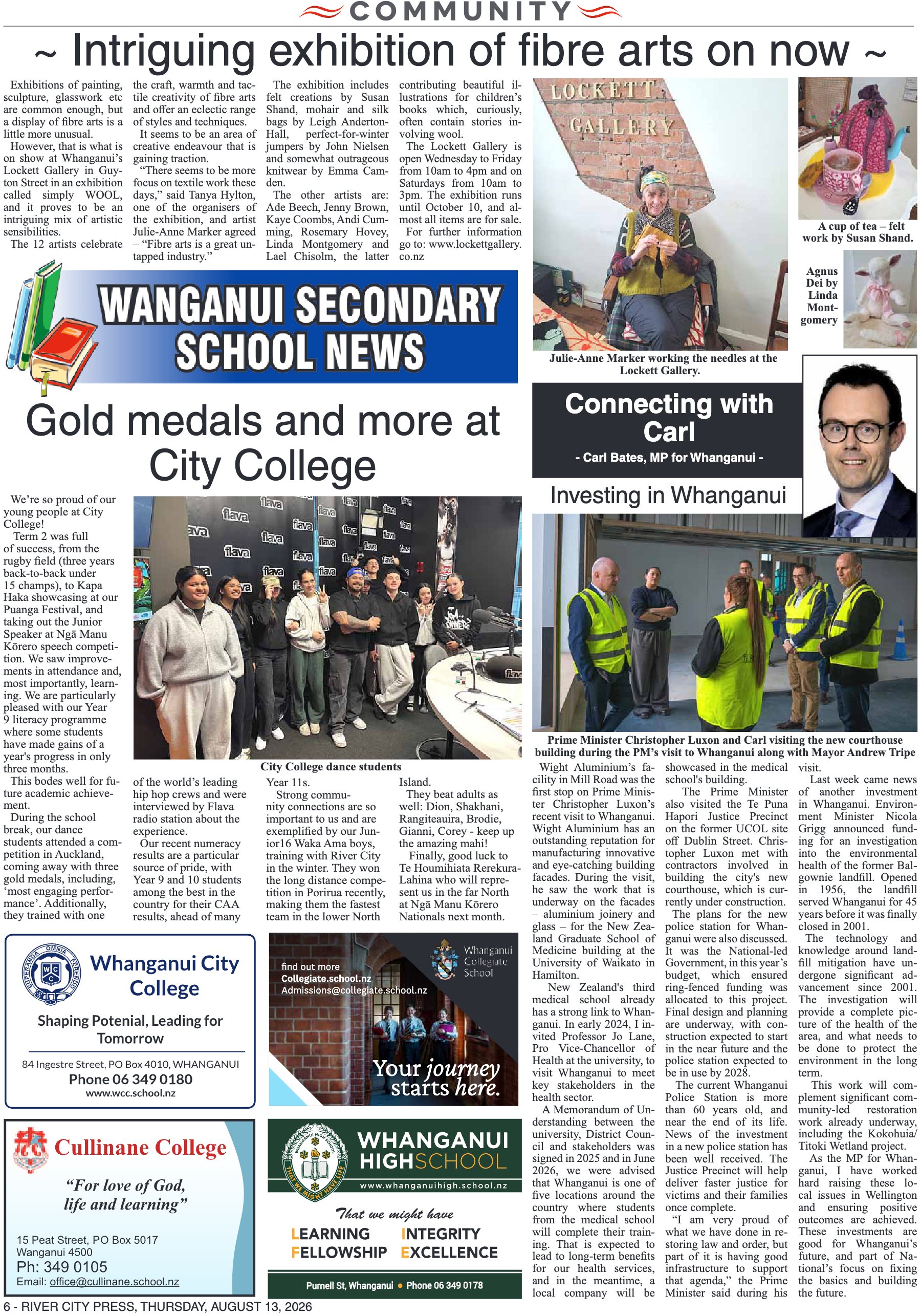 Page 6 of the 13 August 2026 edition