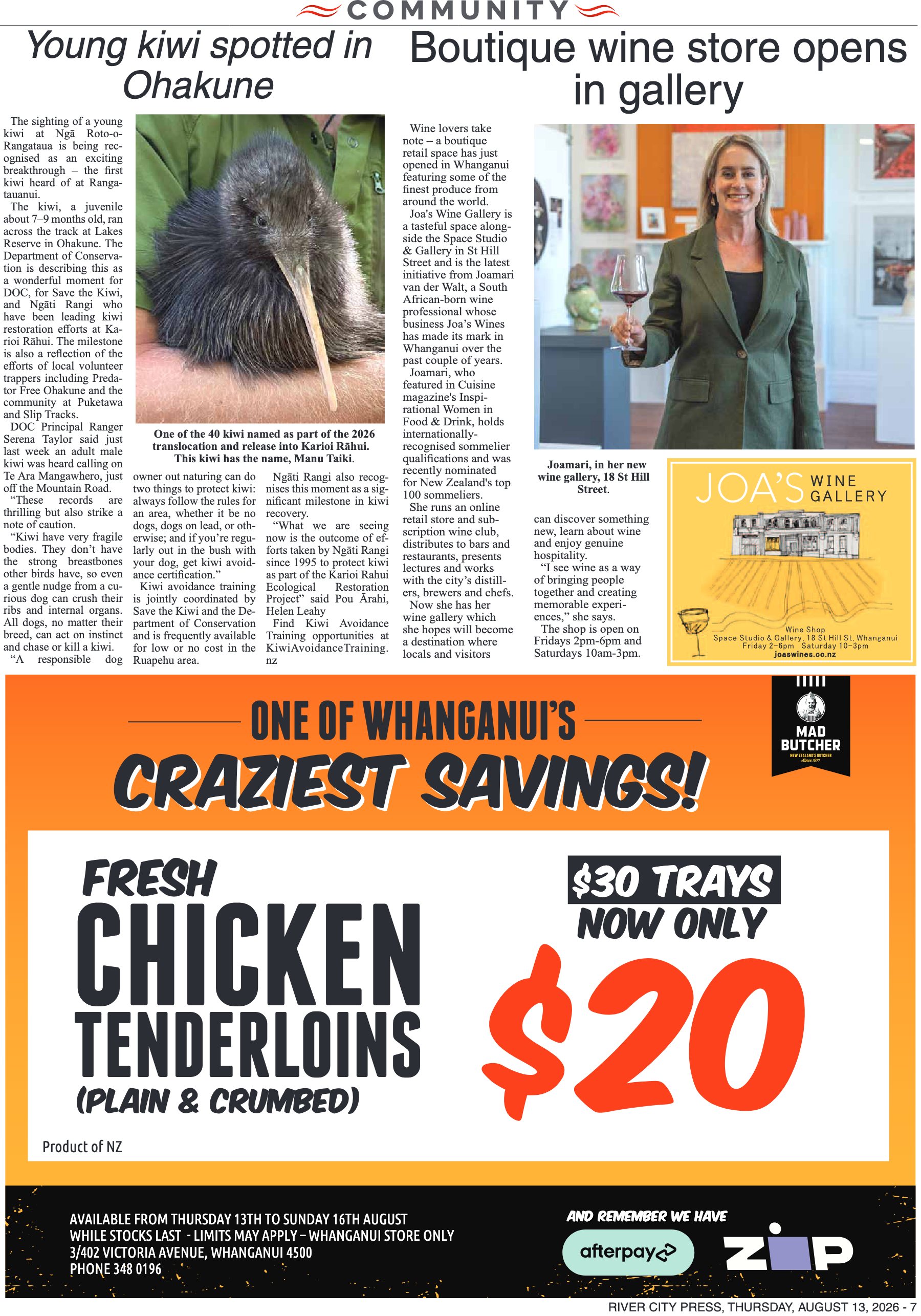 Page 7 of the 13 August 2026 edition