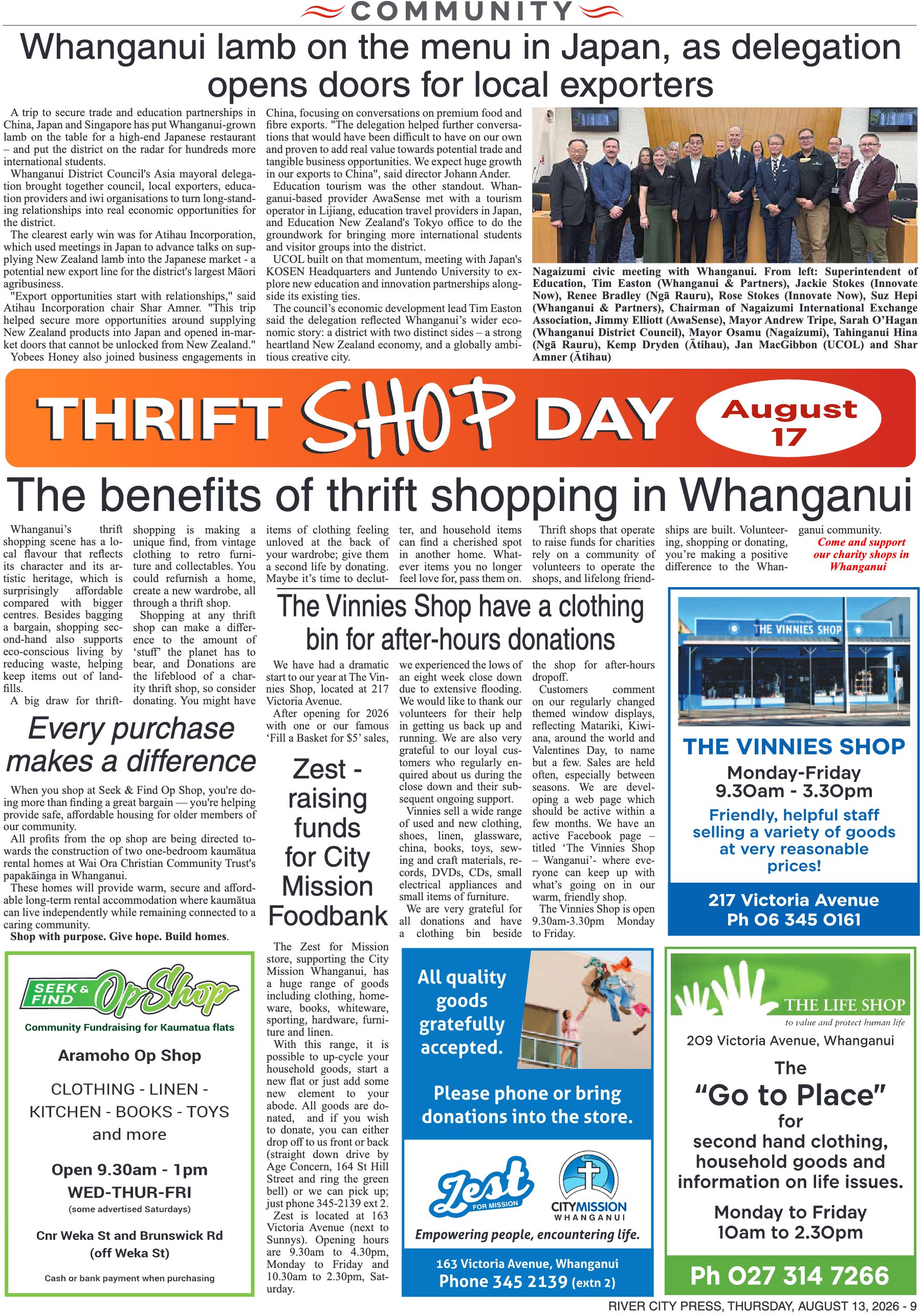 Page 9 of the 13 August 2026 edition