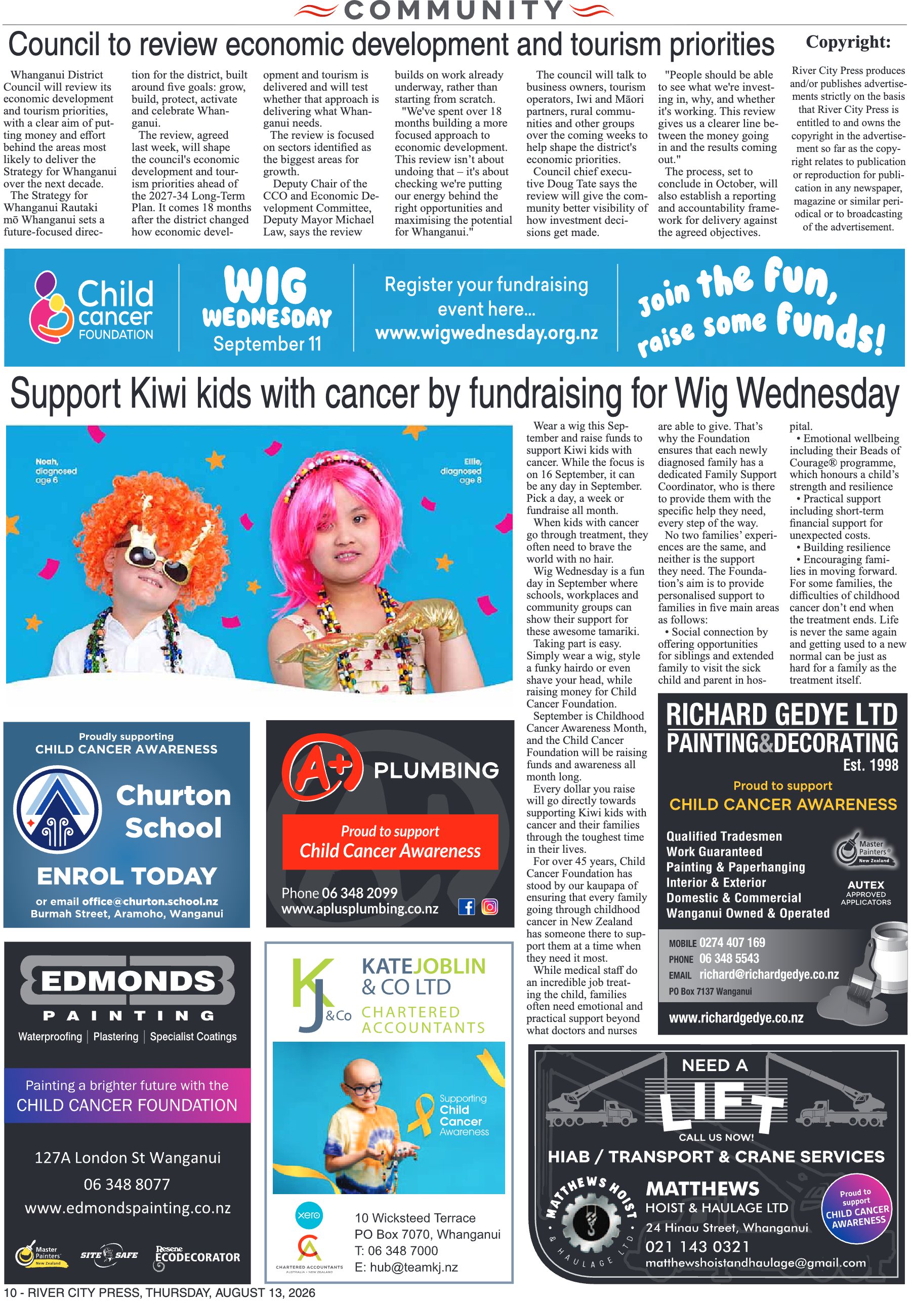 Page 10 of the 13 August 2026 edition