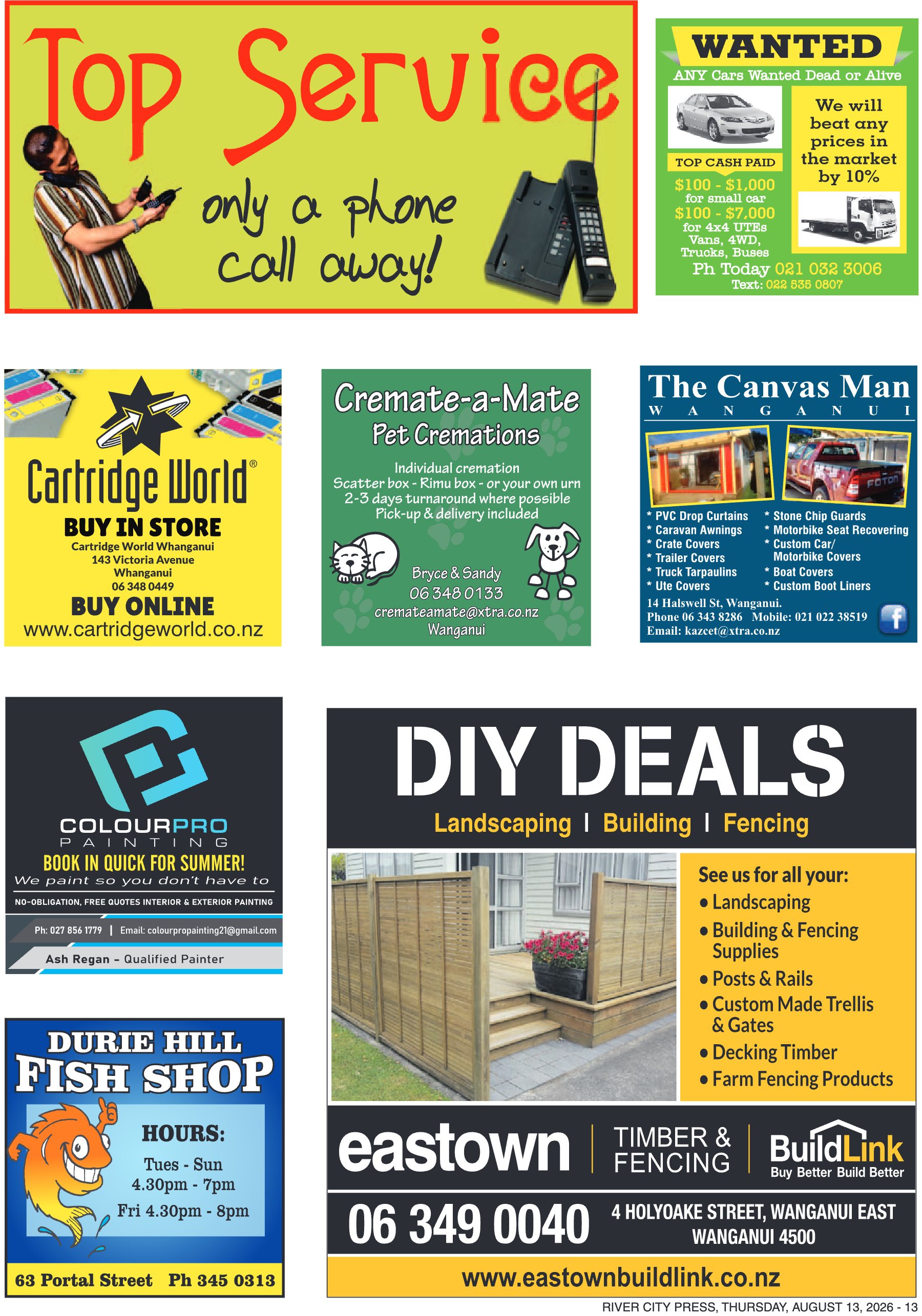 Page 13 of the 13 August 2026 edition